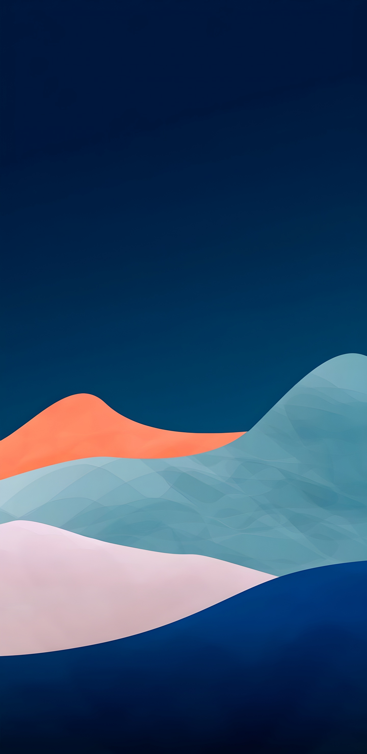 Azure, Pendiente, Bandera, Arte, Tintes y Matices. Wallpaper in 1440x2960 Resolution