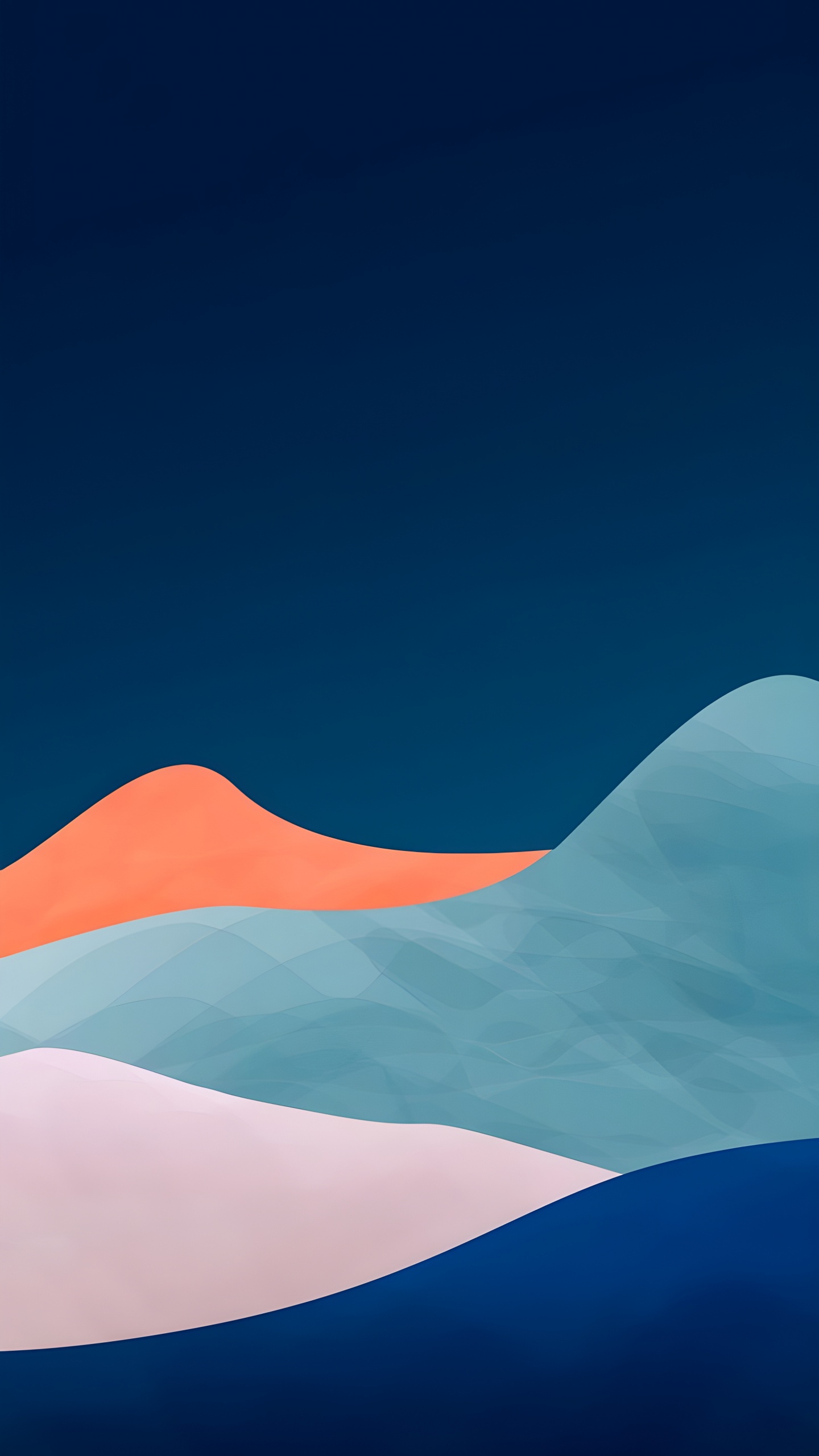 Azure, Slope, Flag, Art, Tints and Shades. Wallpaper in 1440x2560 Resolution