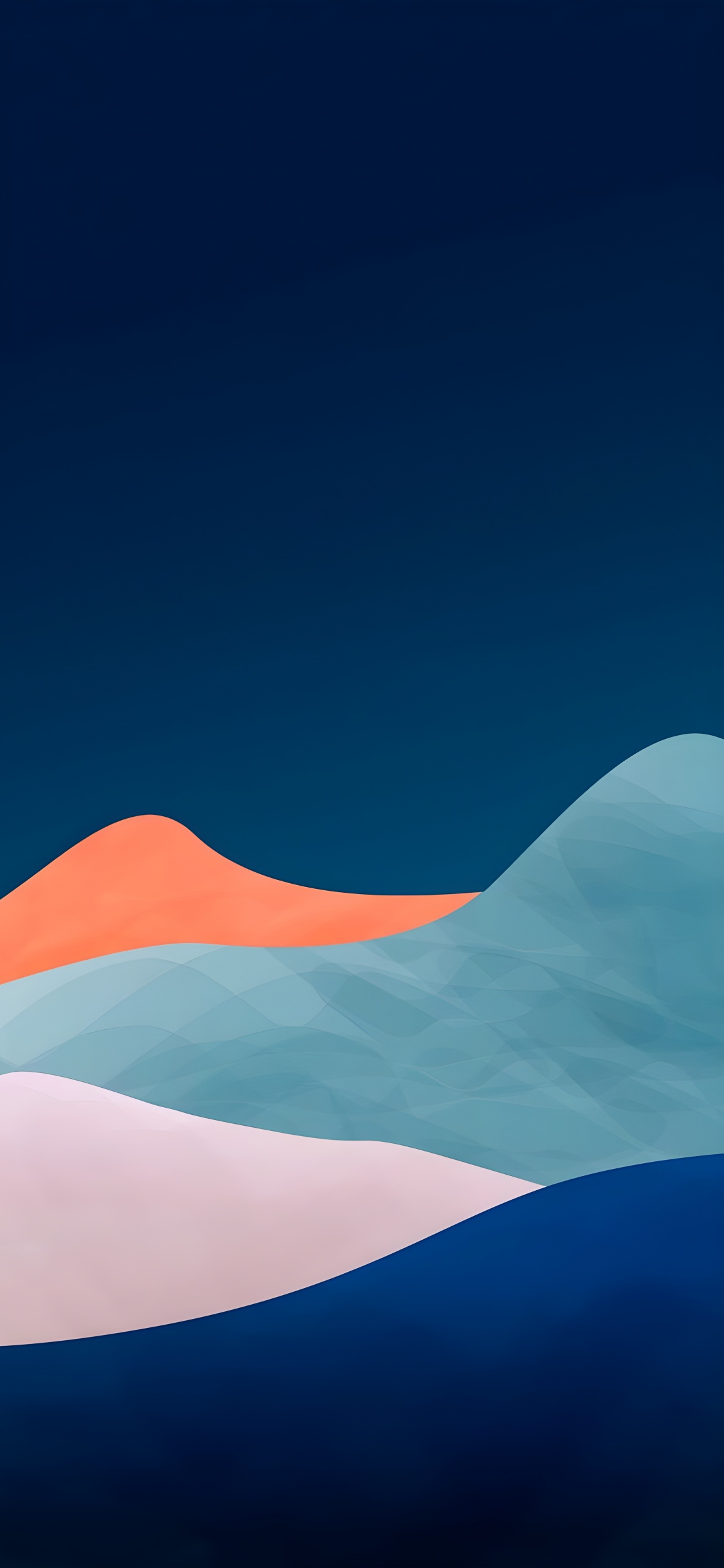 Azure, 斜坡, 艺术, 和阴影的色彩, 矩形 壁纸 1125x2436 允许