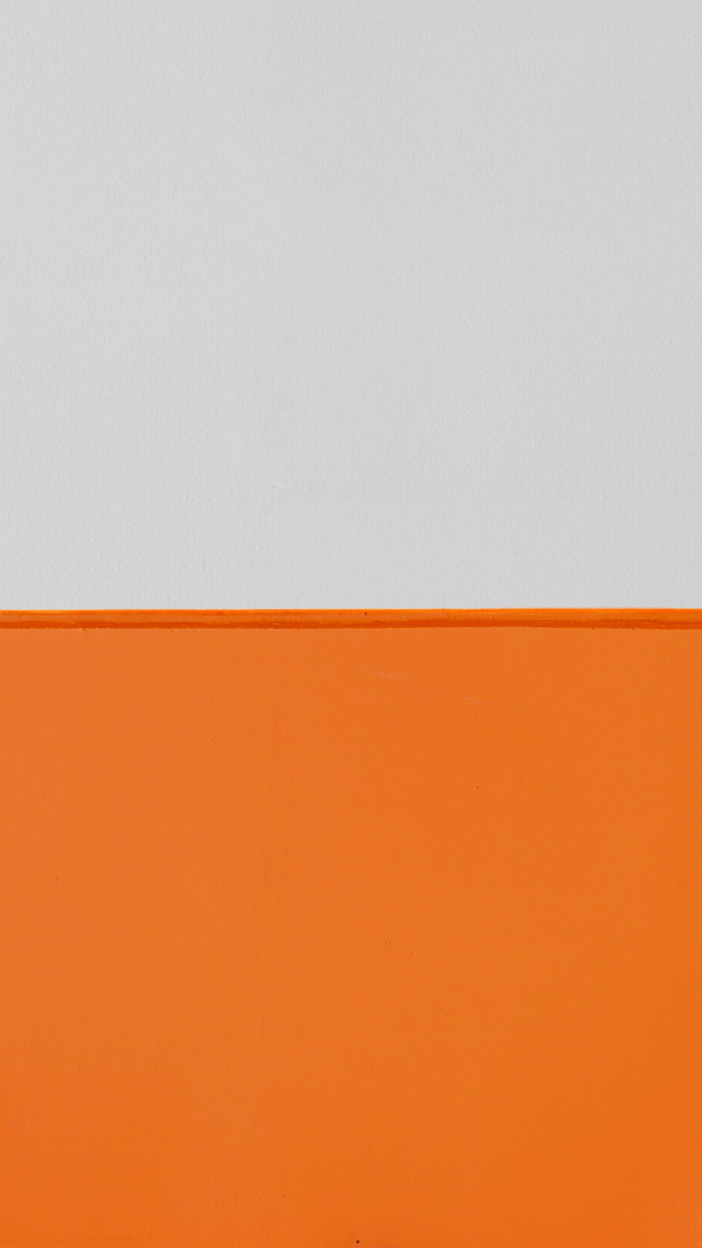 Orange and White Painted Wall. Wallpaper in 1440x2560 Resolution