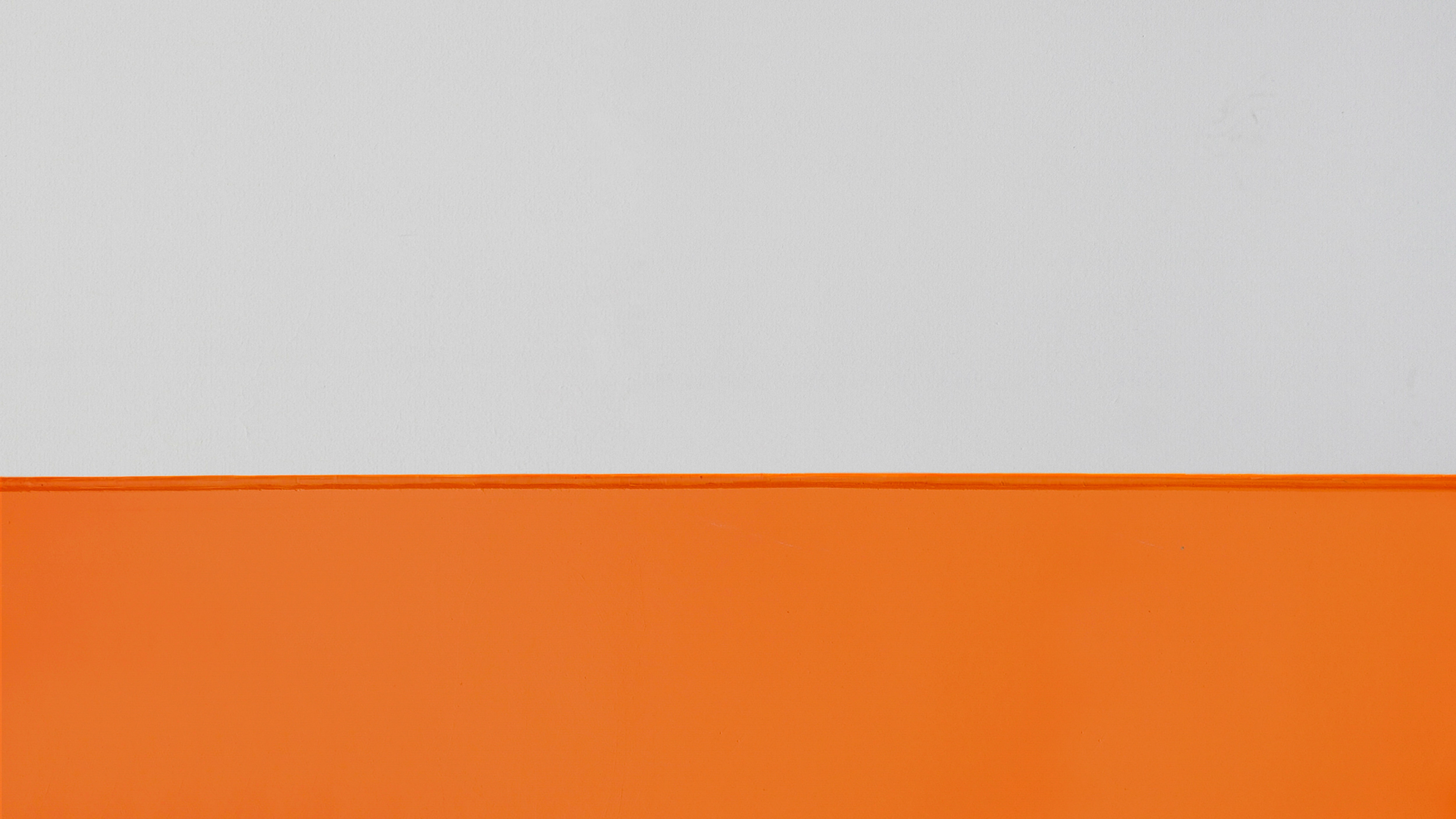 Orange and White Painted Wall. Wallpaper in 3840x2160 Resolution