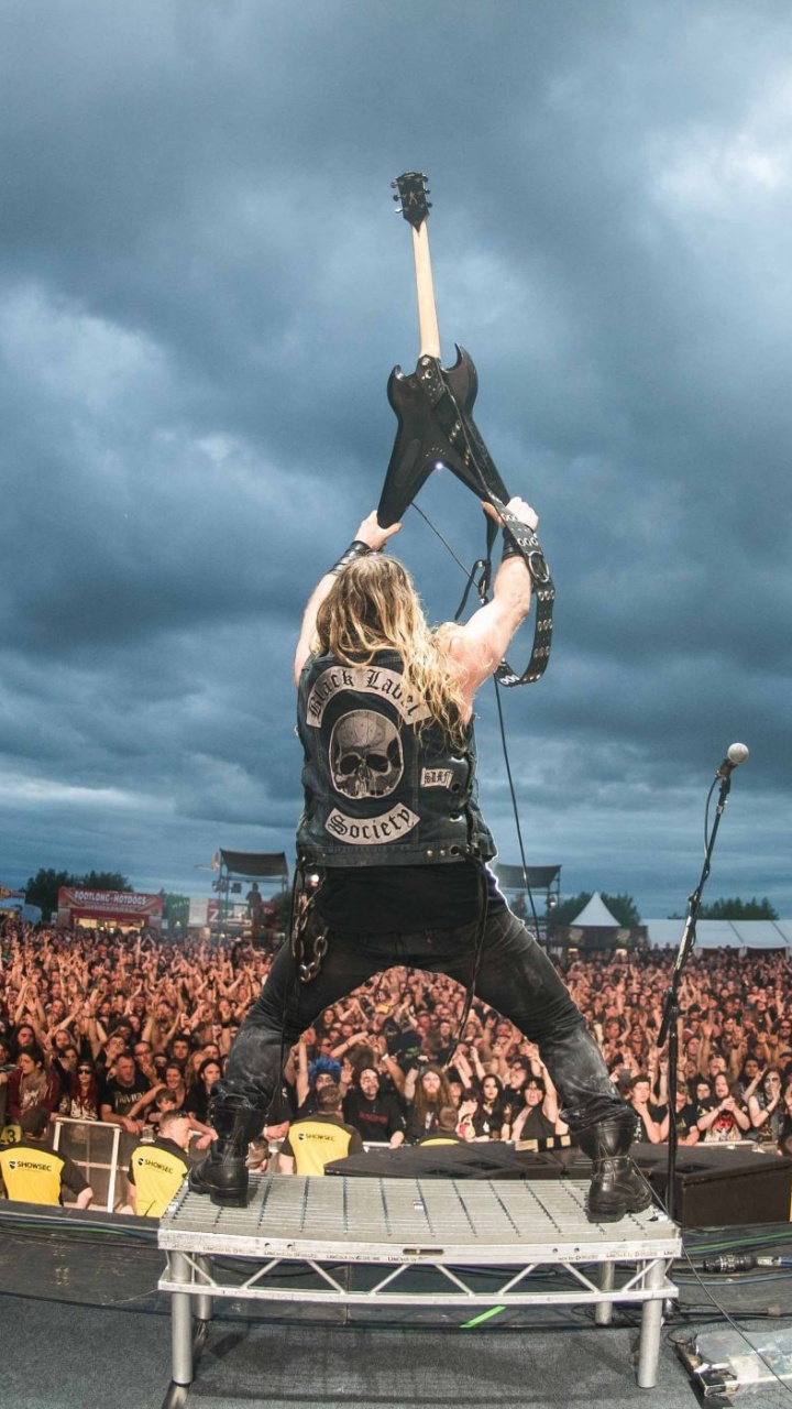 Heavy Metal, Black Label Society, Guitarra, Bloodstock al Aire Libre, Rendimiento. Wallpaper in 720x1280 Resolution