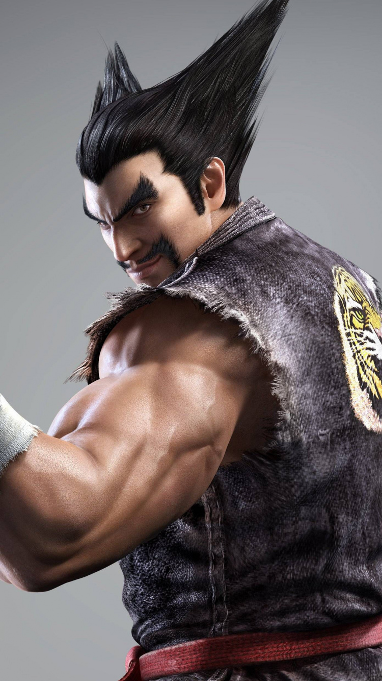 Heihachi Mishima, Jin Kazama, Kazuya Mishima, Fighting Game, Action Figure. Wallpaper in 750x1334 Resolution