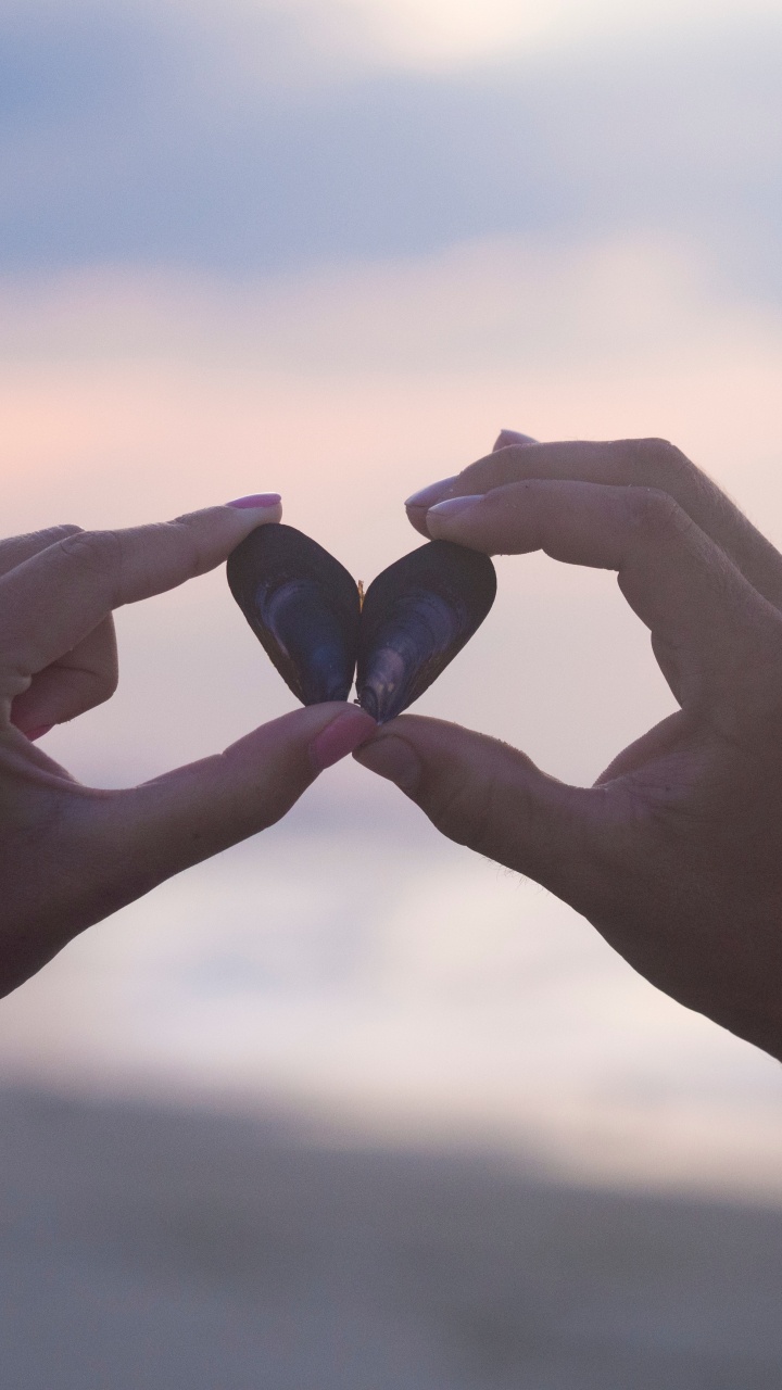 Person Holding Black Stone During Daytime. Wallpaper in 720x1280 Resolution