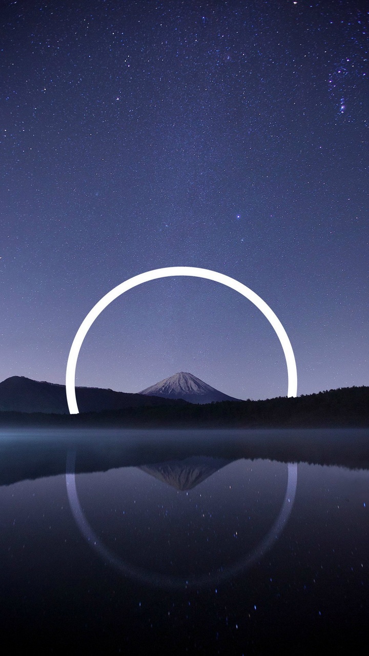 Mensajes de Viernes, la Pintura de Paisaje, Agua, Ambiente, Los Recursos de Agua. Wallpaper in 720x1280 Resolution