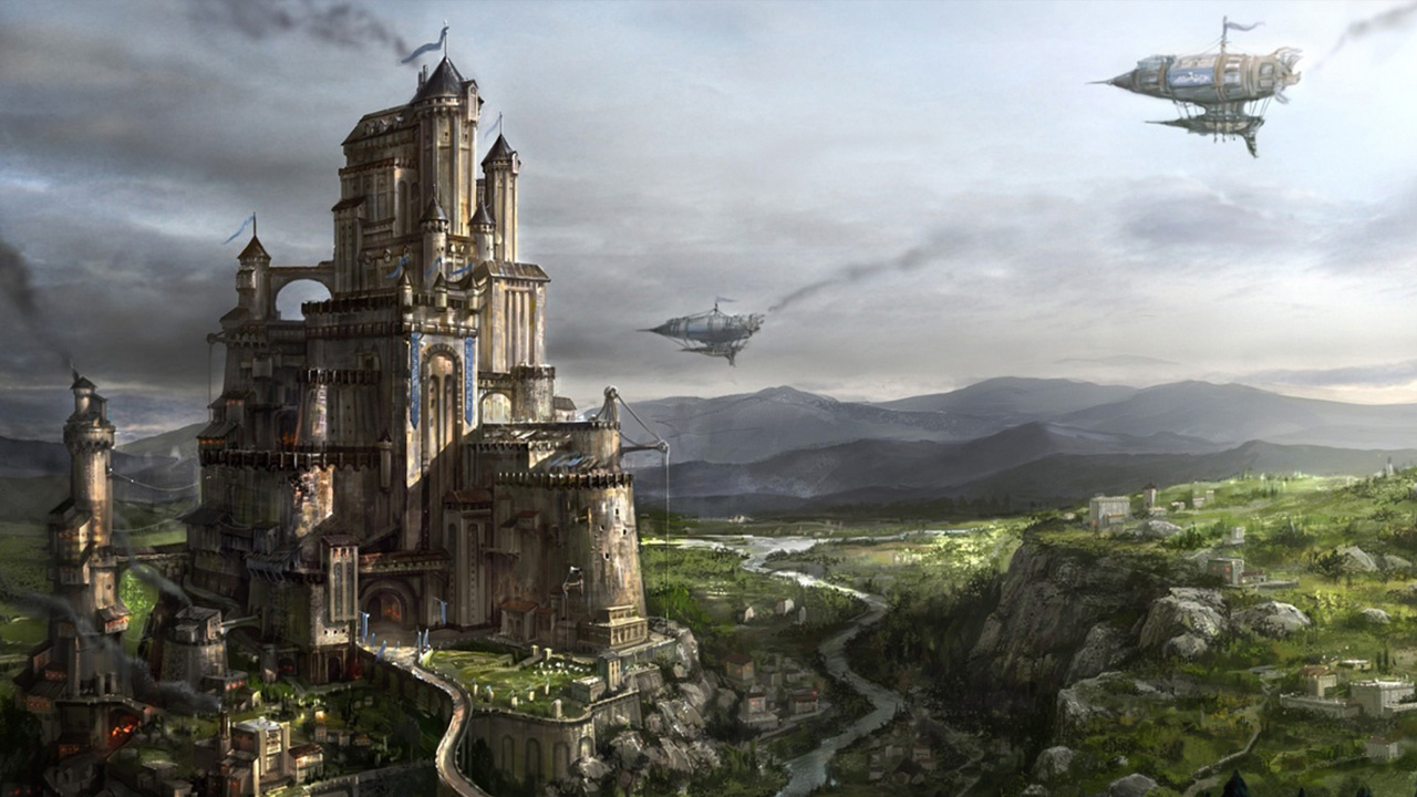 Brown Concrete Building on Top of Mountain During Daytime. Wallpaper in 1280x720 Resolution