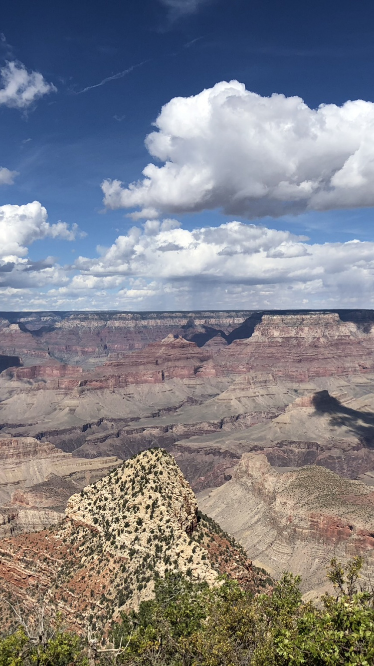 Grand Canyon National Park, Grand Canyon Village, Cloud, Pflanzen-Gemeinschaft, Ökoregion. Wallpaper in 750x1334 Resolution