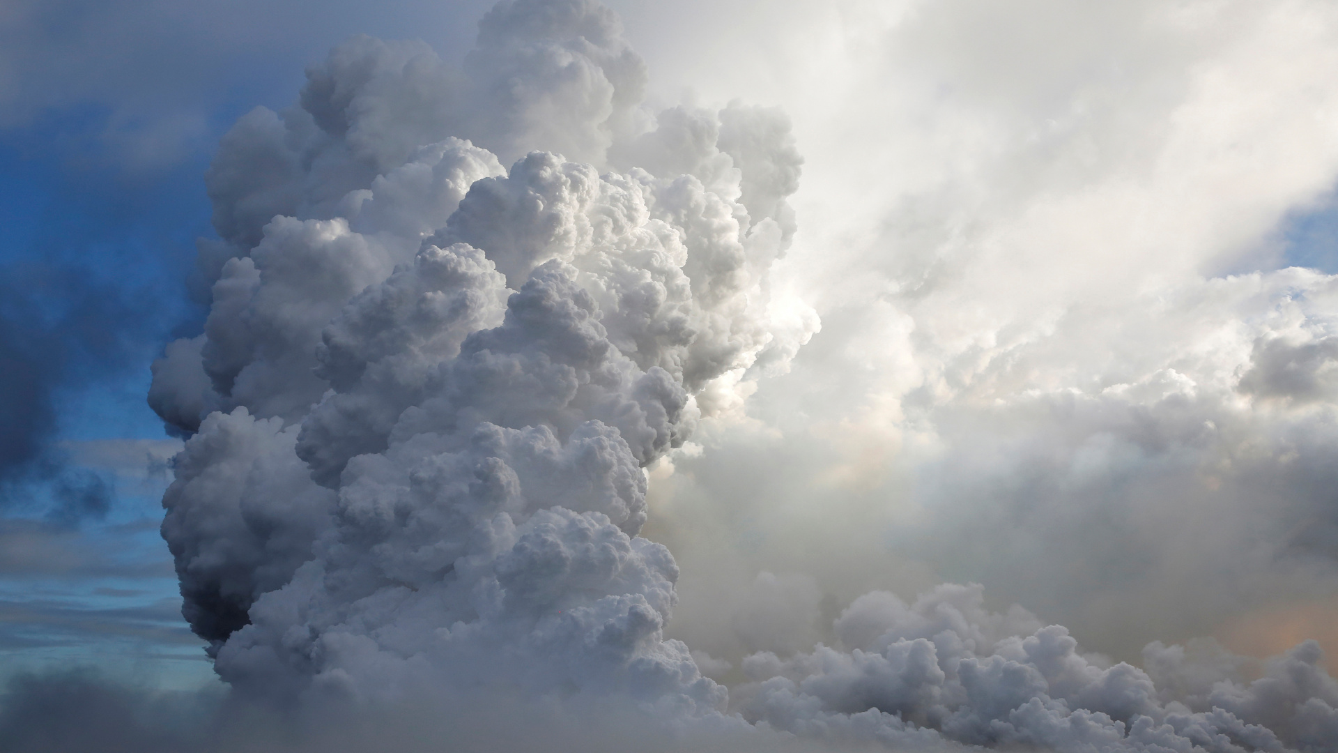 Nubes Blancas en el Cielo Azul Durante el Día. Wallpaper in 1920x1080 Resolution