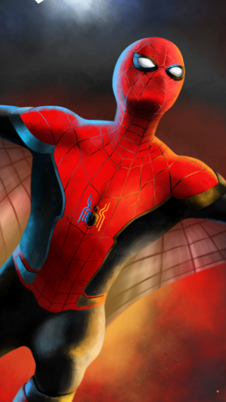 Spider Man 3 d Wallpaper. Wallpaper in 750x1334 Resolution