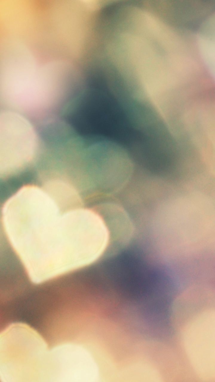 Luces Bokeh Blancas y Rosadas. Wallpaper in 720x1280 Resolution