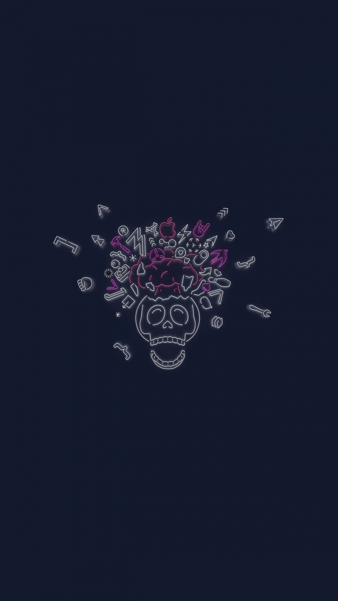 IPhone, WWDC 2019, Apple, IOS 13, Jeu de Couleurs Clair Sur Foncé. Wallpaper in 1080x1920 Resolution