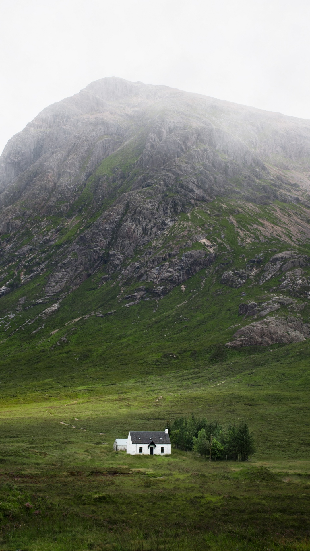 Buachaille Etive Mr, Highland, Mountainous Landforms, Grassland, Hill. Wallpaper in 1080x1920 Resolution