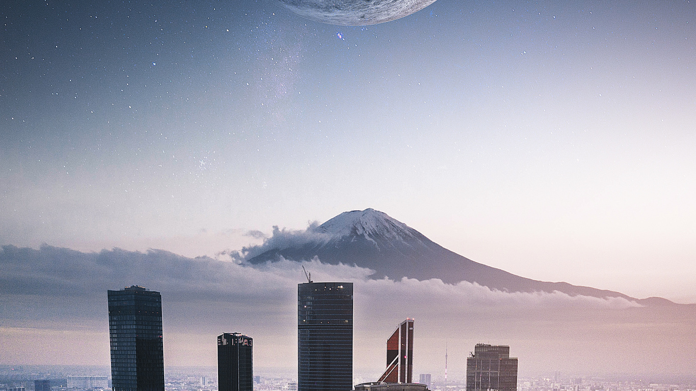 Ciudad Capital, Ambiente, Edificio, Luz, Naturaleza. Wallpaper in 1366x768 Resolution