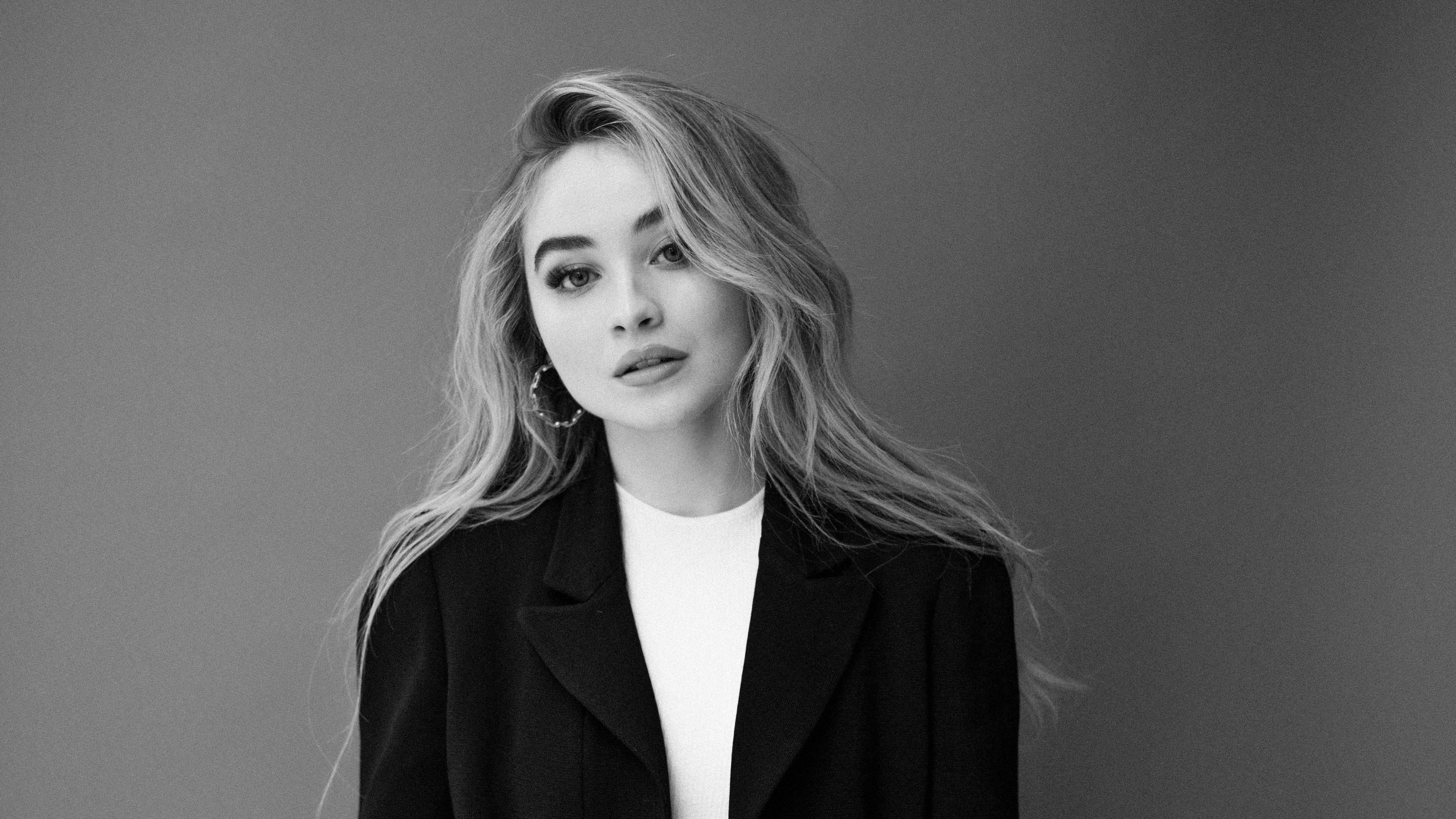 萨布丽娜·卡彭特（Sabrina Carpenter）, 头发, 黑色的, 金发碧眼的, 发型 壁纸 3840x2160 允许