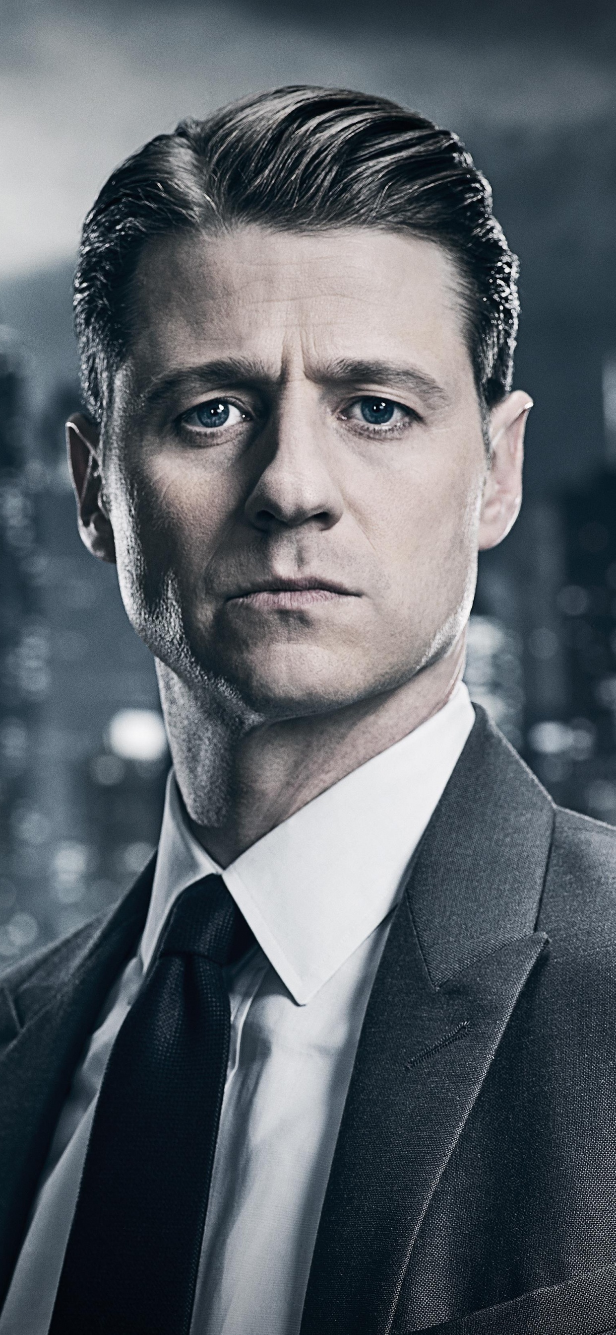 Man in Black Suit Jacket. Wallpaper in 1242x2688 Resolution