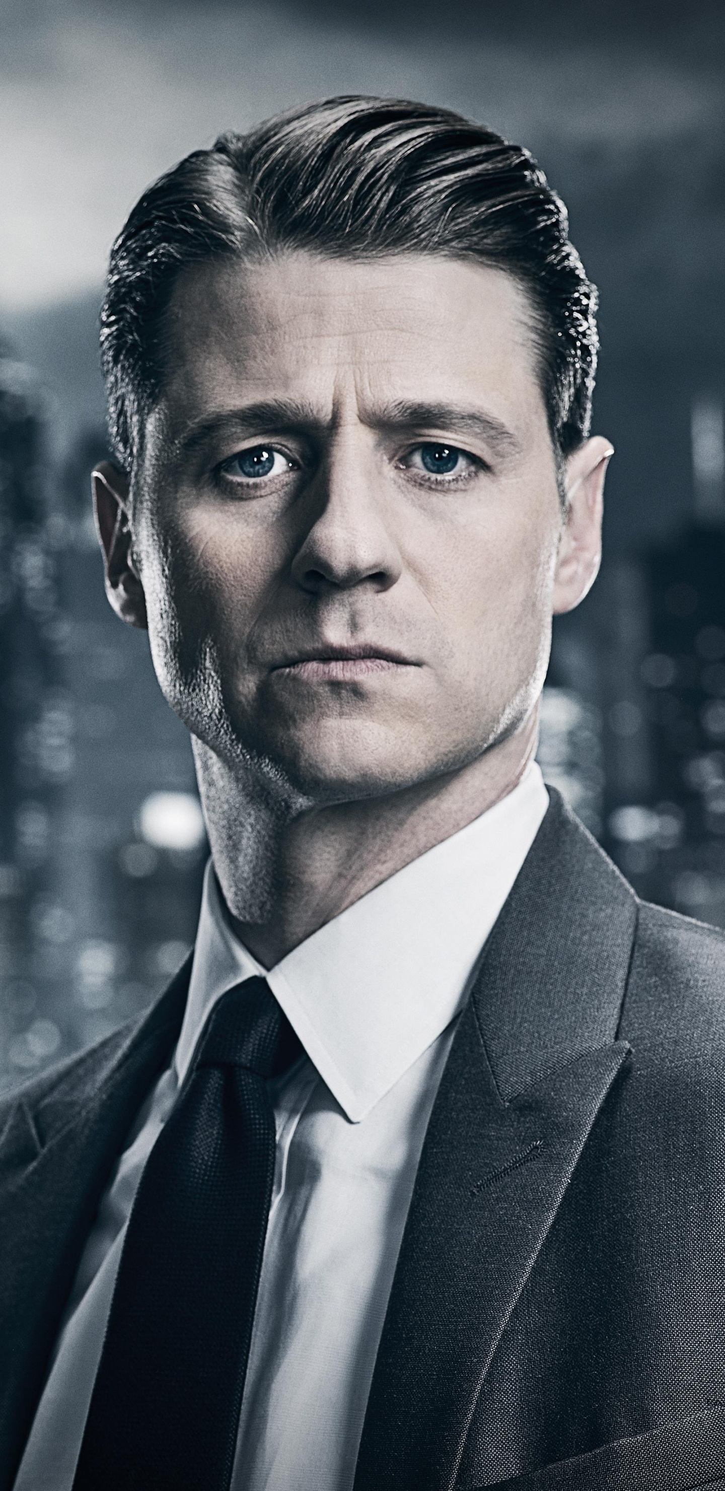 Man in Black Suit Jacket. Wallpaper in 1440x2960 Resolution