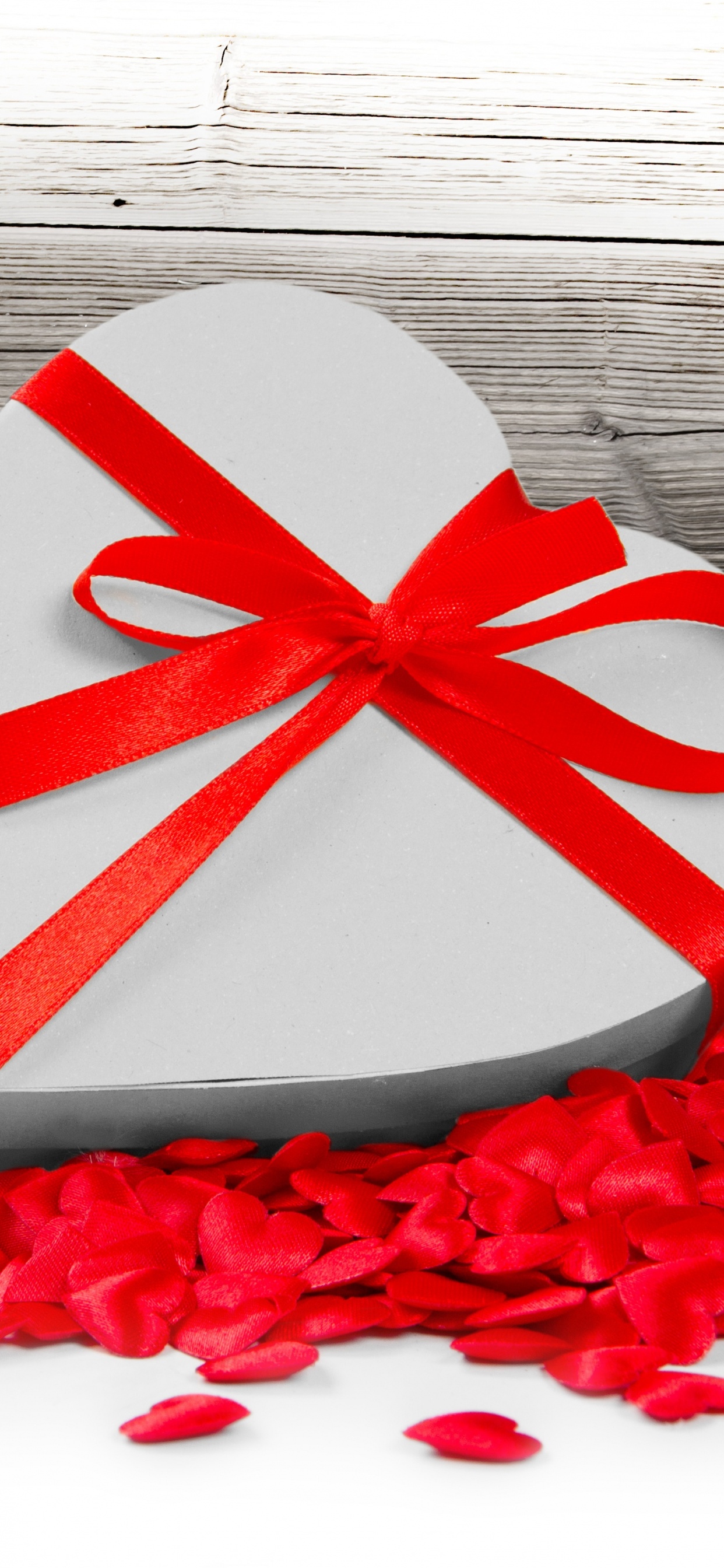 el Día de San Valentín, Coraz, Rojo, Amor, Regalo. Wallpaper in 1242x2688 Resolution