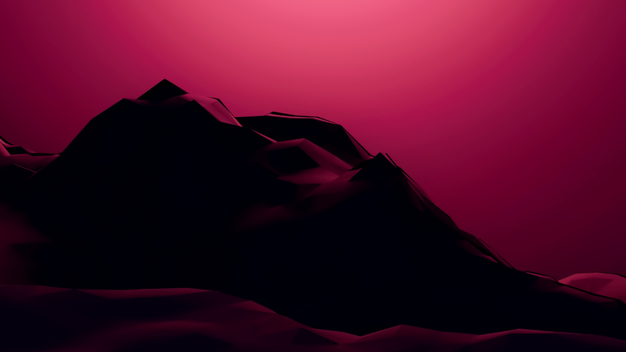 Atmosphere, Purple, Afterglow, Slope, Natural Landscape. Wallpaper in 1280x720 Resolution