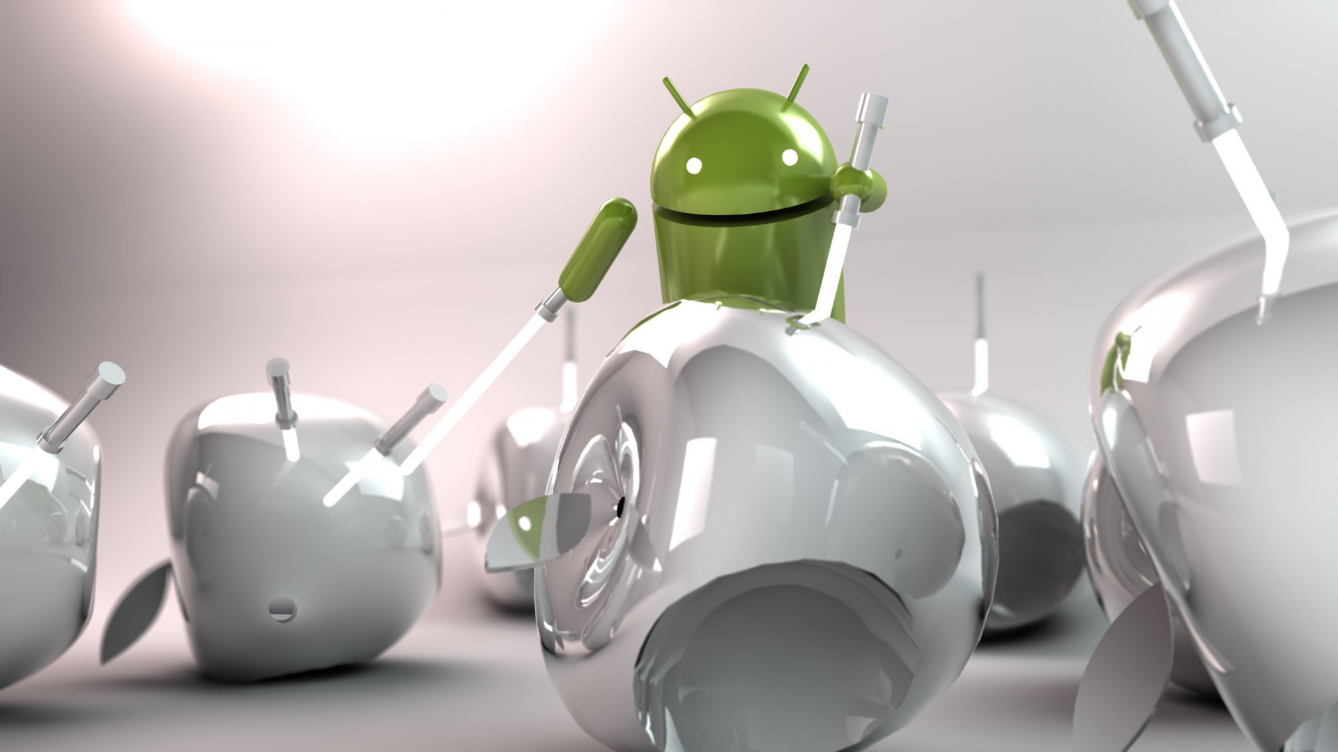 Apple, Android, Design, Technologie, Hightech. Wallpaper in 1920x1080 Resolution