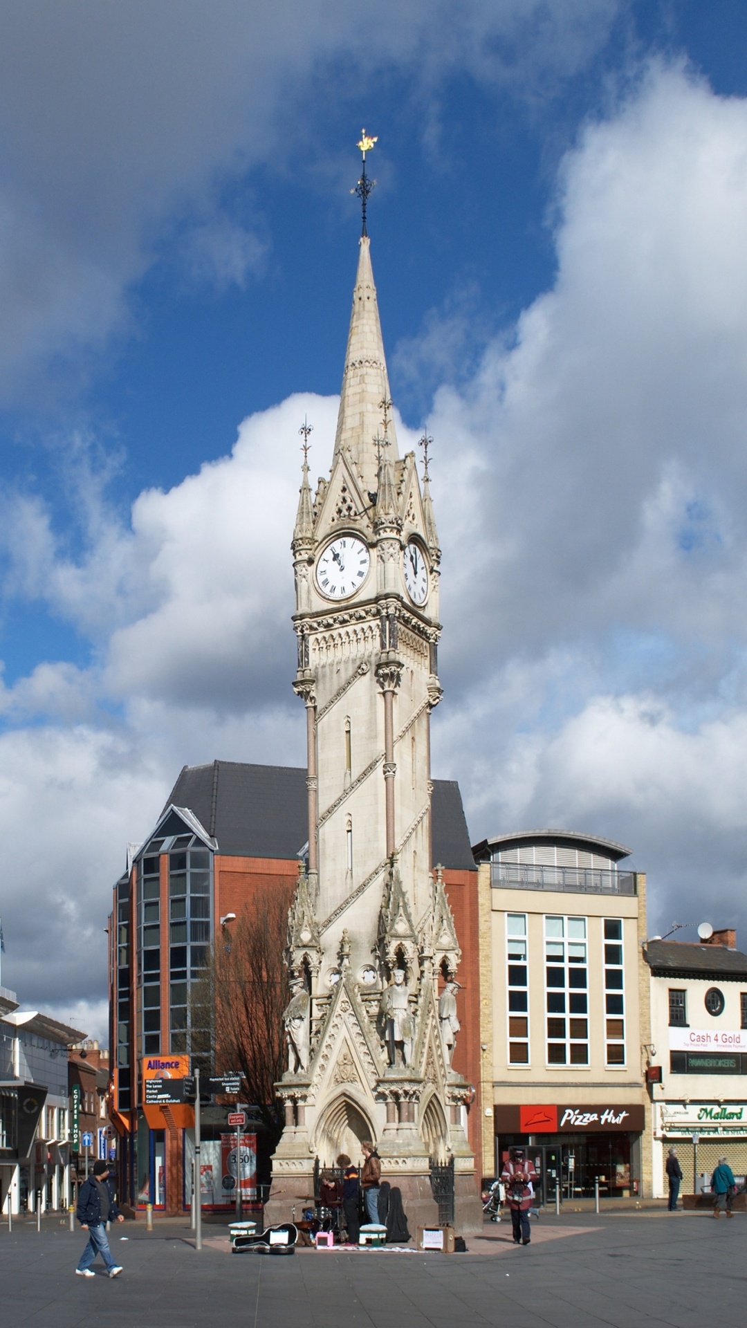 钟楼, 里程碑, 城市, 一天, 大都会 壁纸 1080x1920 允许