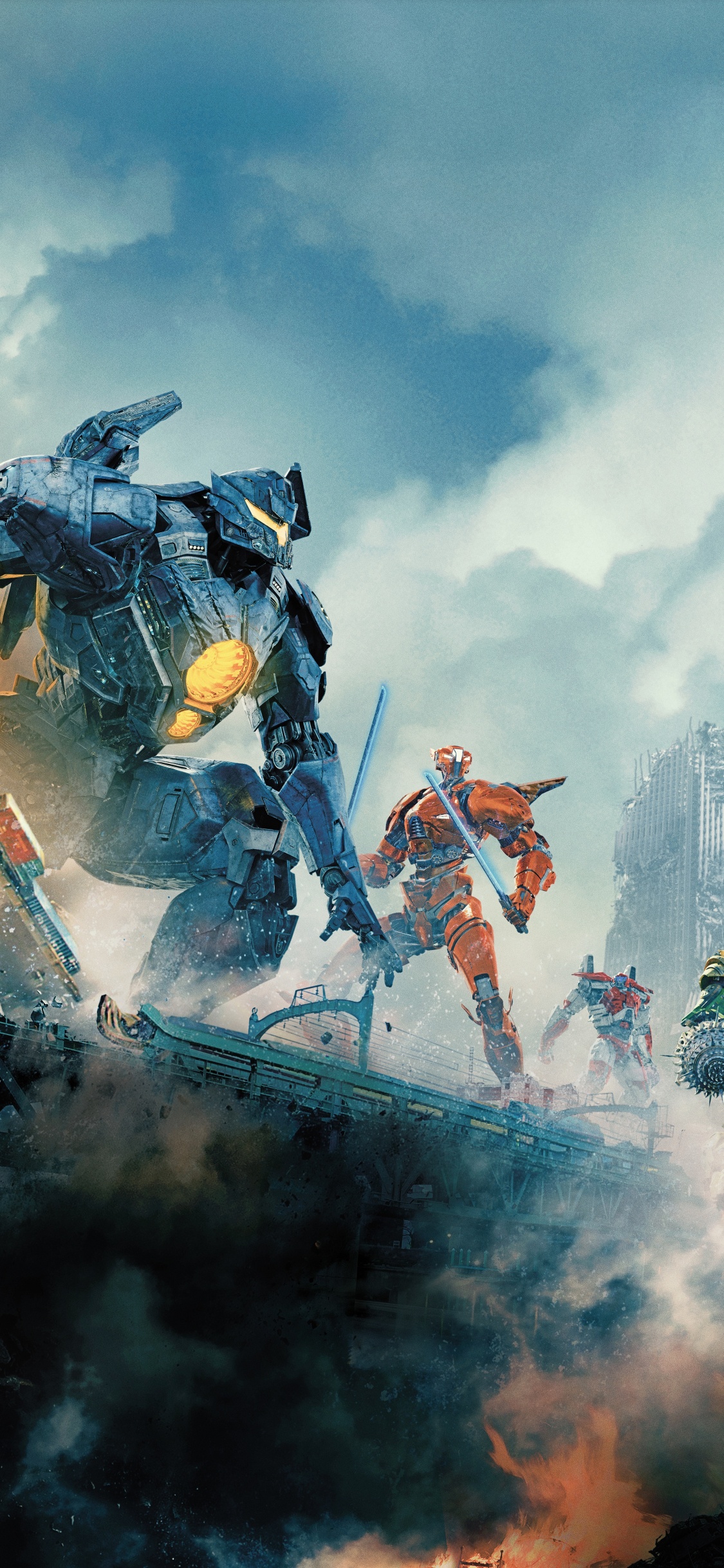 Personnes Debout Sur Une Formation Rocheuse Près D'un Bâtiment Blanc et Noir Pendant la Journée. Wallpaper in 1125x2436 Resolution