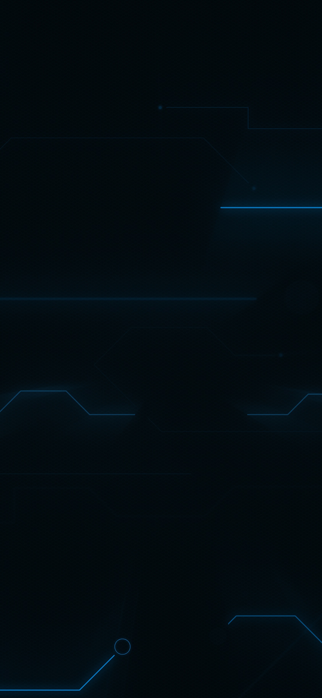 Blaue Und Weiße Abstrakte Malerei. Wallpaper in 1125x2436 Resolution