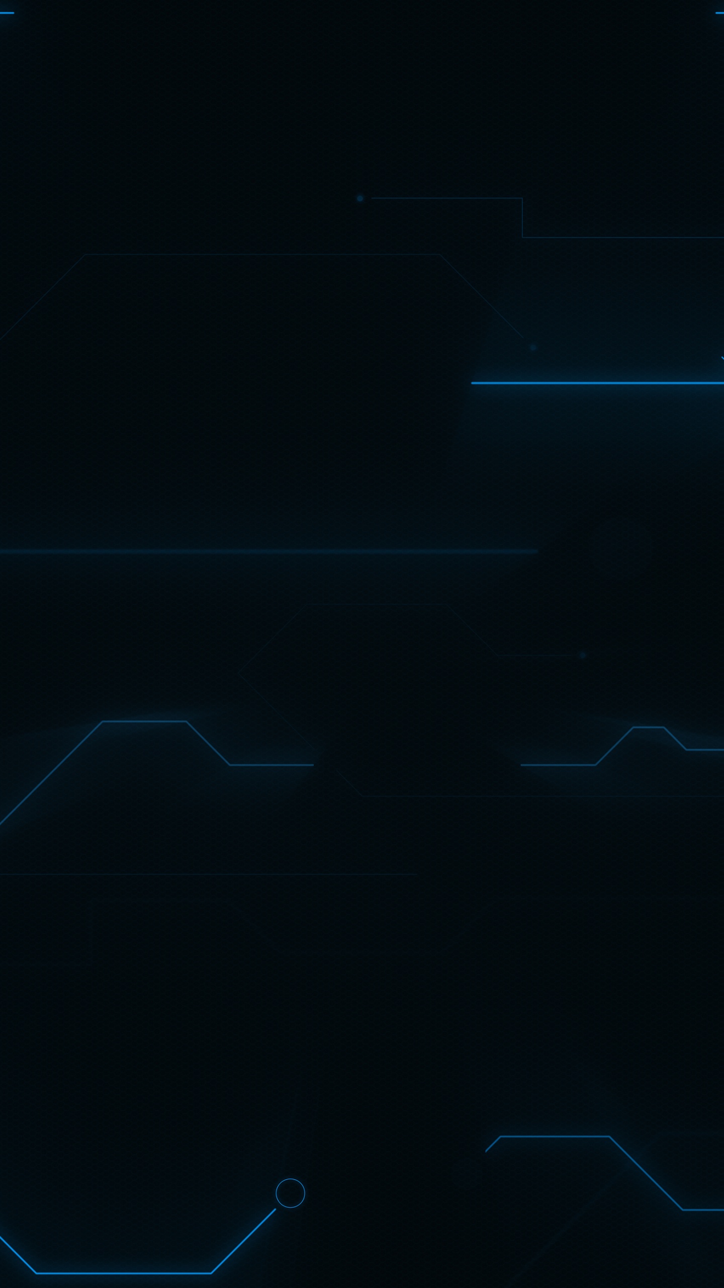 Pintura Abstracta Azul y Blanca. Wallpaper in 1440x2560 Resolution