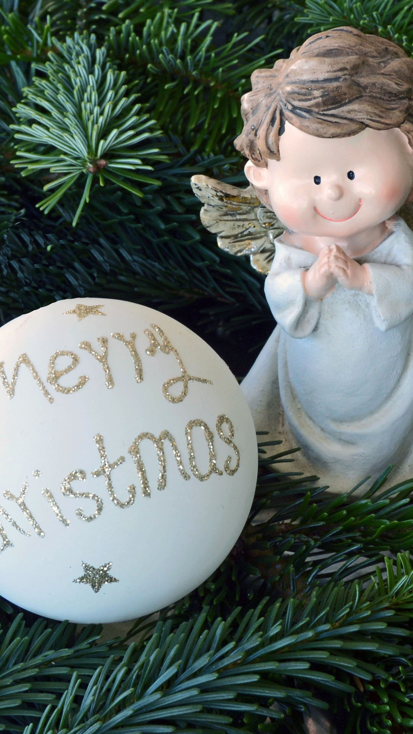 Le Jour De Noël, Décoration de Noël, Nouvelle Année, Ornement de Noël, Ornement. Wallpaper in 1440x2560 Resolution