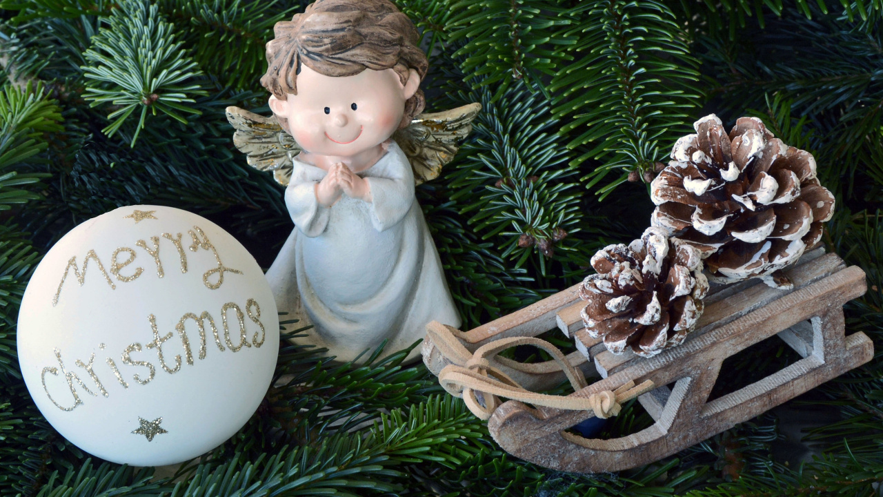 El Día De Navidad, Decoración de la Navidad, Nochevieja, Adorno de Navidad, Sucursal. Wallpaper in 1280x720 Resolution