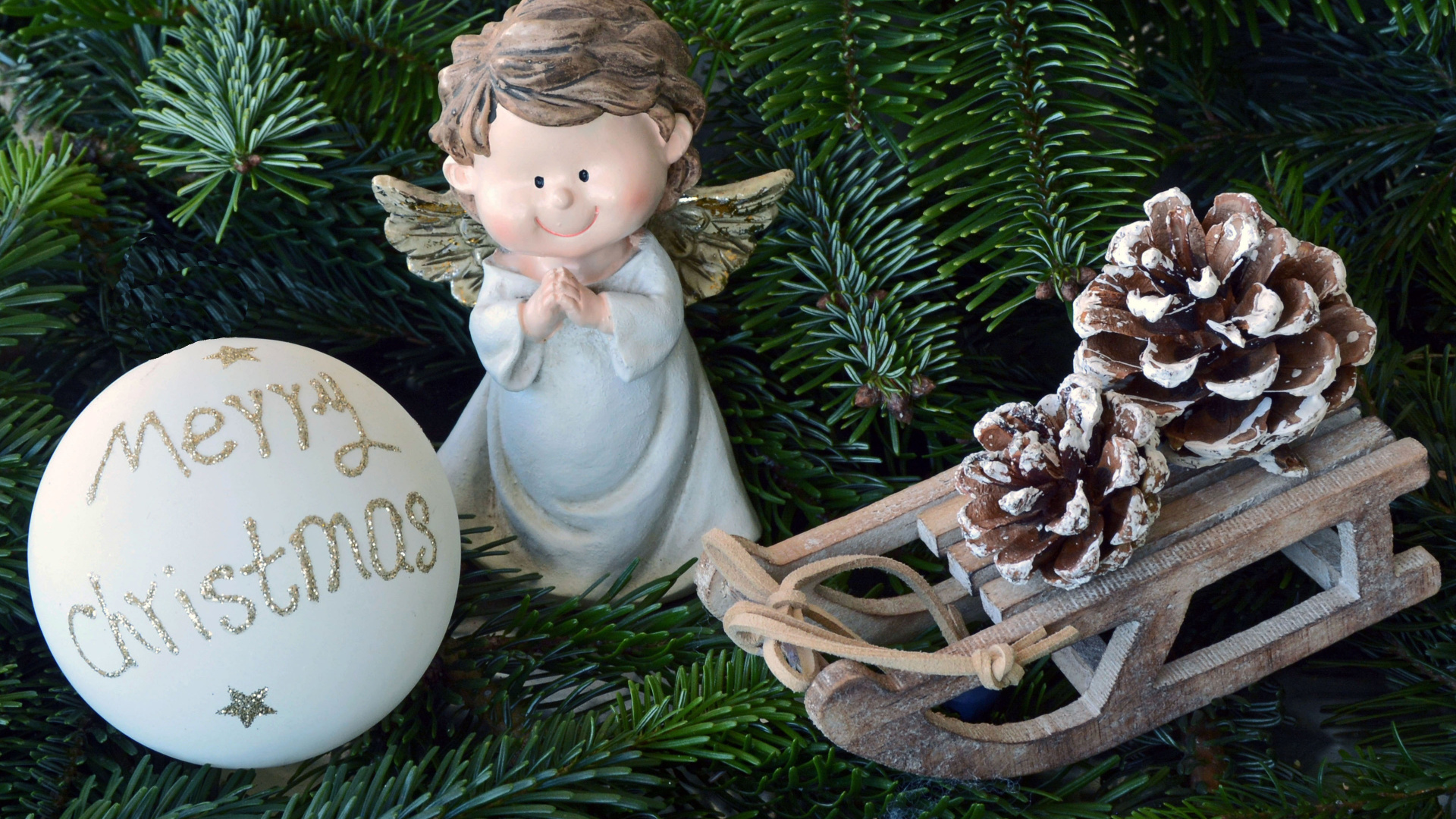 El Día De Navidad, Decoración de la Navidad, Nochevieja, Adorno de Navidad, Sucursal. Wallpaper in 1920x1080 Resolution