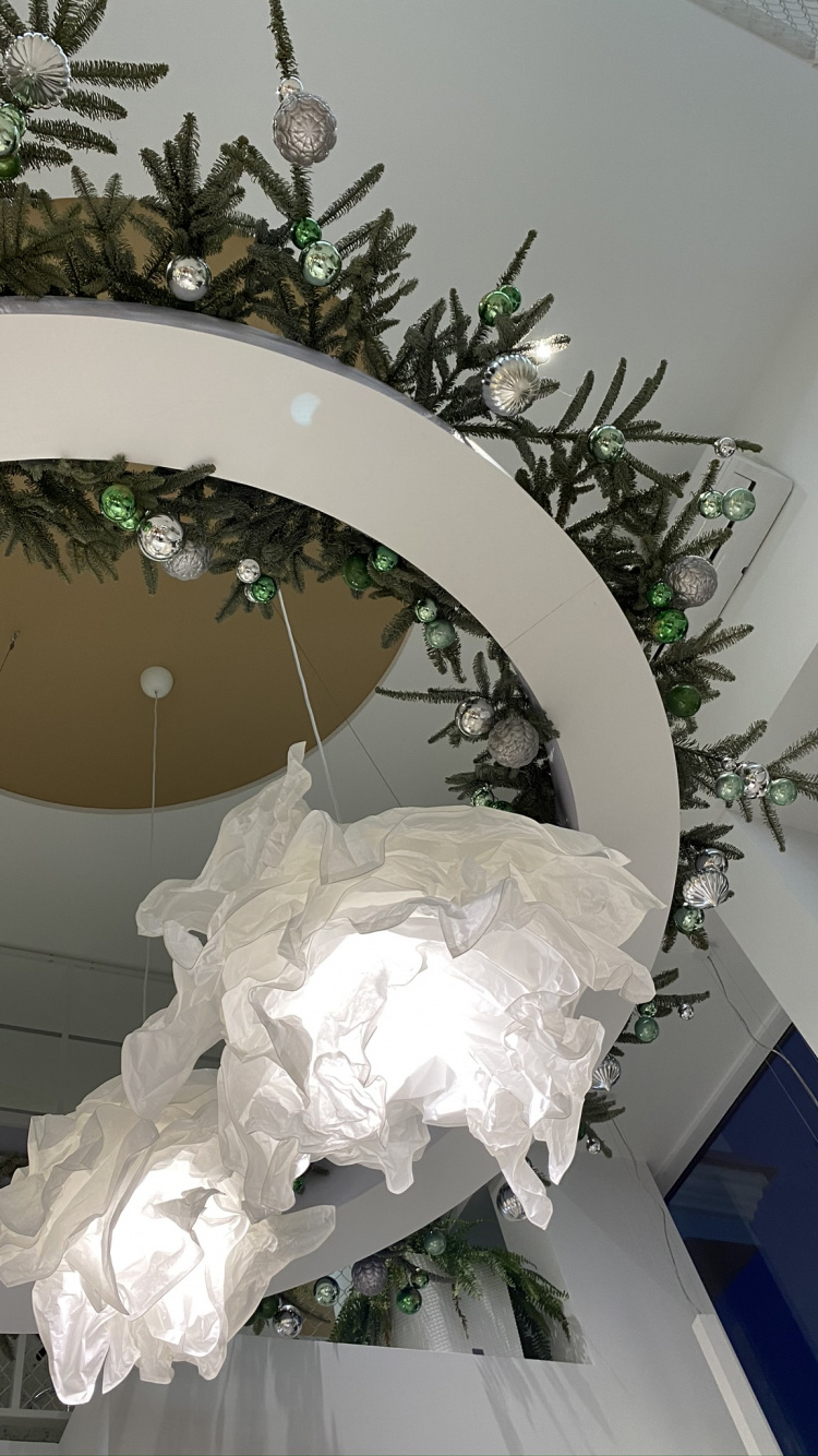 Blumenmuster, Innenarchitektur, Weihnachtsdekoration, Verzierung, Kreis. Wallpaper in 750x1334 Resolution