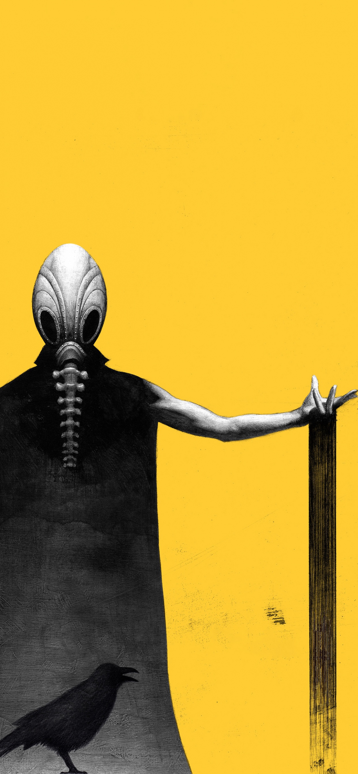 Ilustración, El Hombre de Arena, Artes Visuales, Behance, Arte. Wallpaper in 1242x2688 Resolution