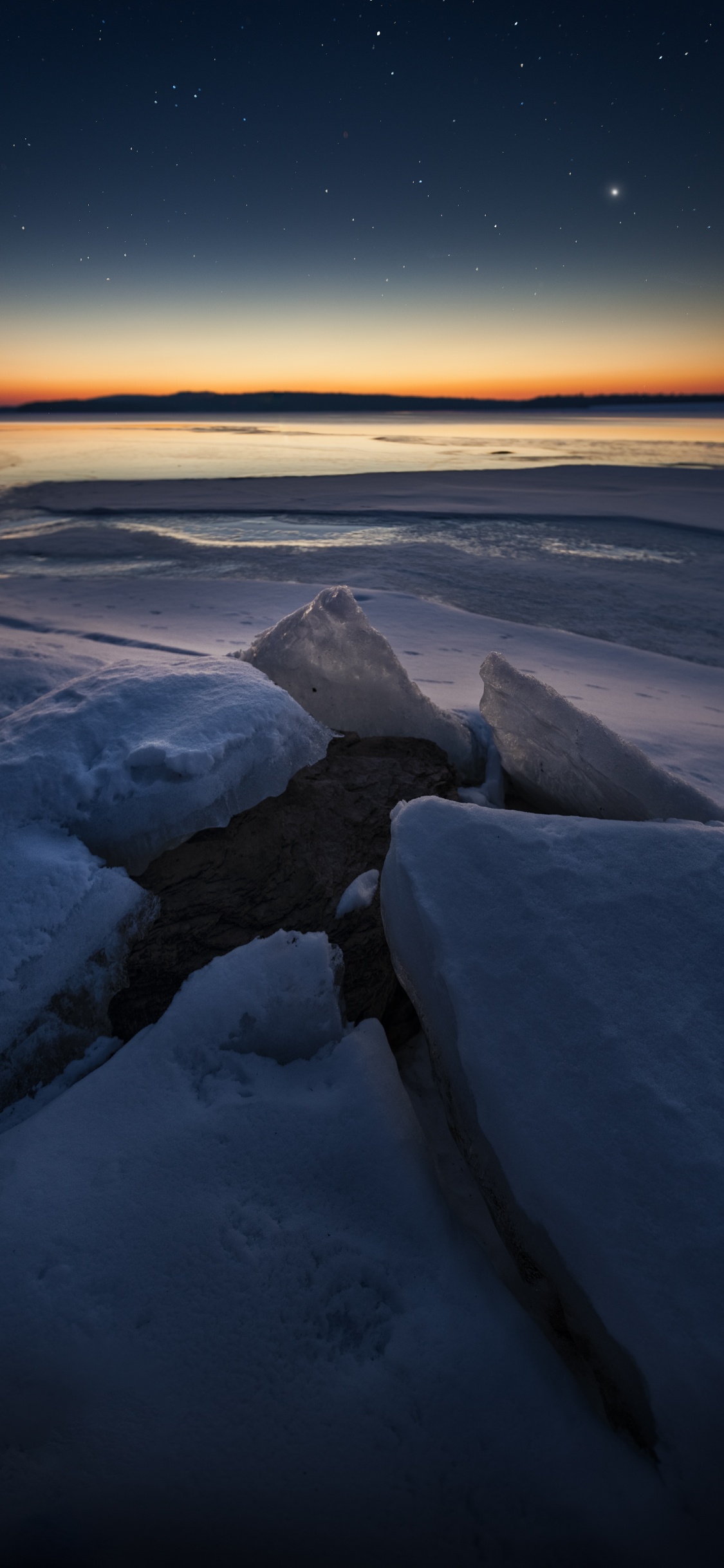 Natur, Horizont, Natürlichen Umgebung, Winter, Naturlandschaft. Wallpaper in 1125x2436 Resolution