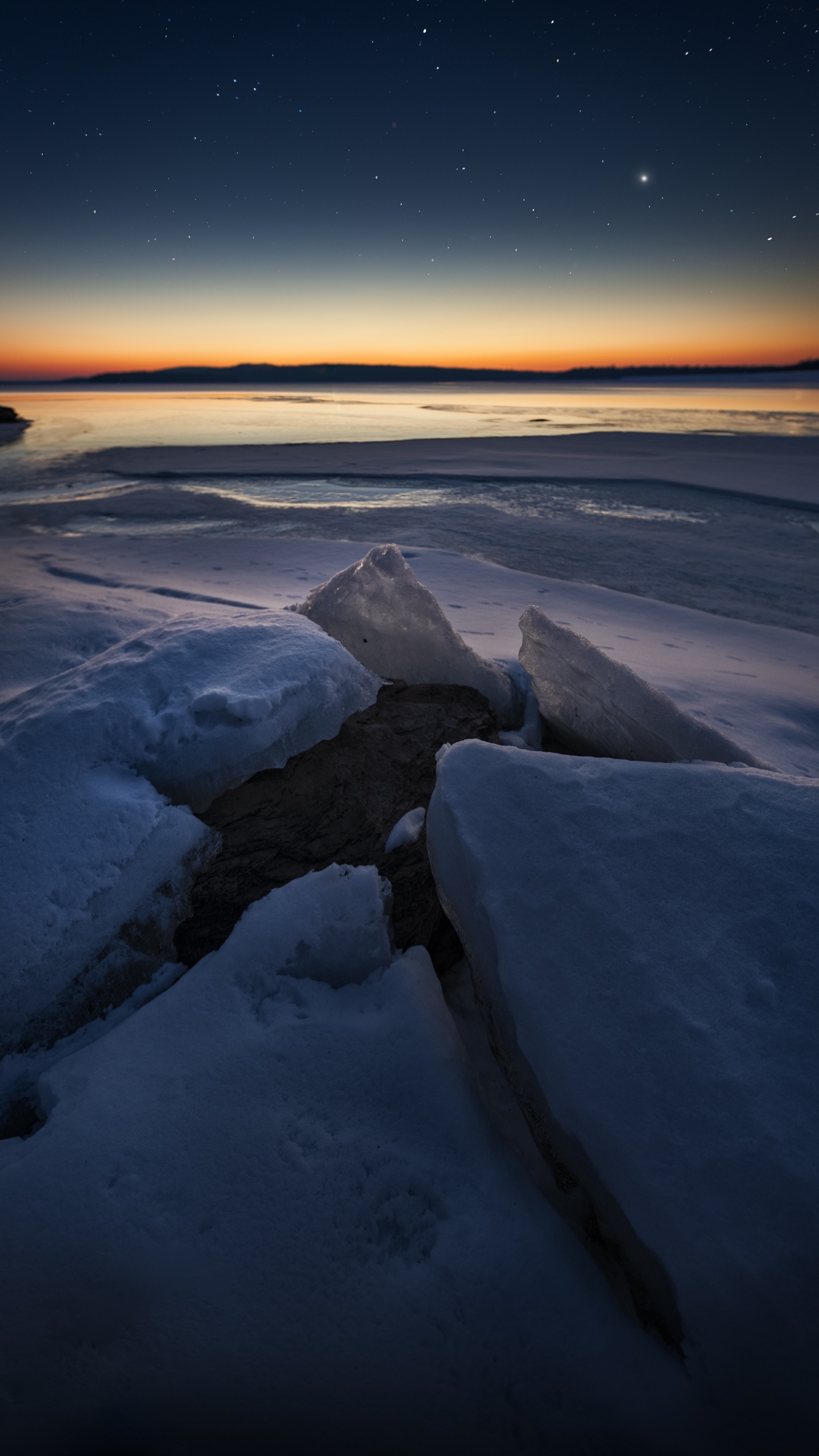 Natur, Horizont, Natürlichen Umgebung, Winter, Naturlandschaft. Wallpaper in 1440x2560 Resolution