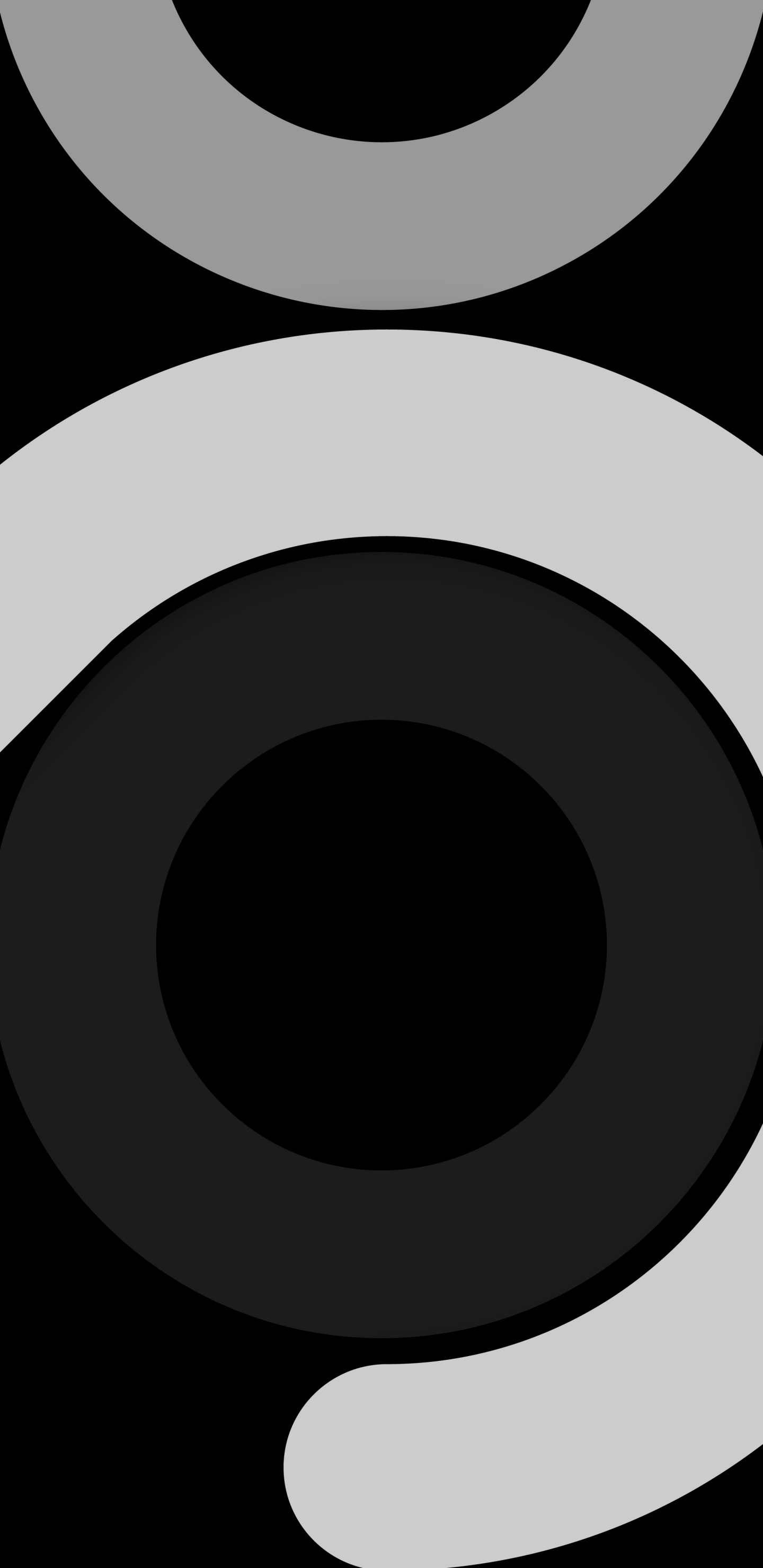 Cercle, M-027, Cil, de Teintes et de Nuances, Rectangle. Wallpaper in 1440x2960 Resolution