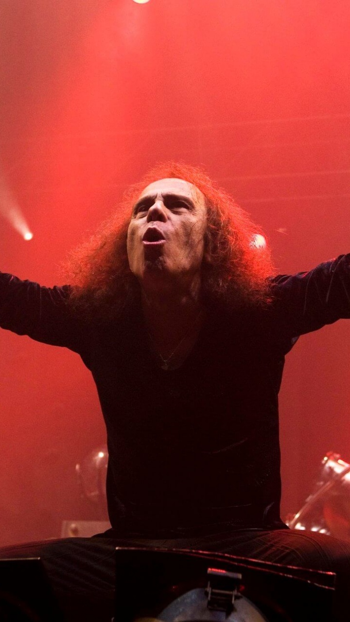 Ronnie James Dio, Dio, Black Sabbath, Schwermetall, Hardrock. Wallpaper in 720x1280 Resolution