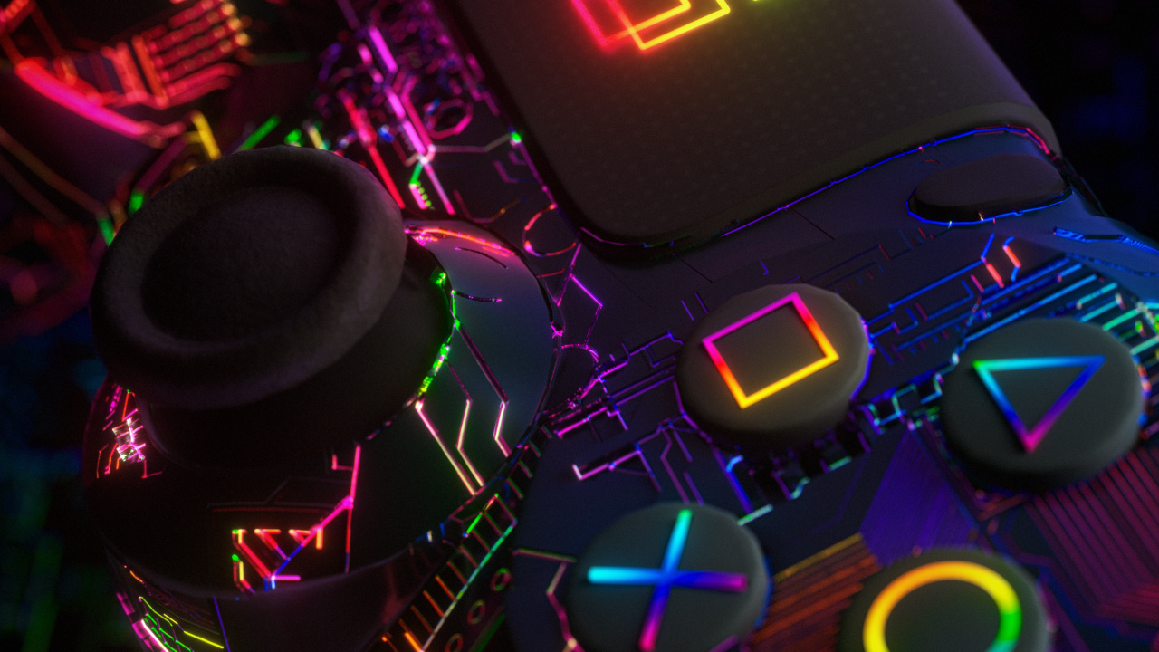Gamer, Purple, Electronic Instrument, Music, Entertainment. Wallpaper in 1280x720 Resolution