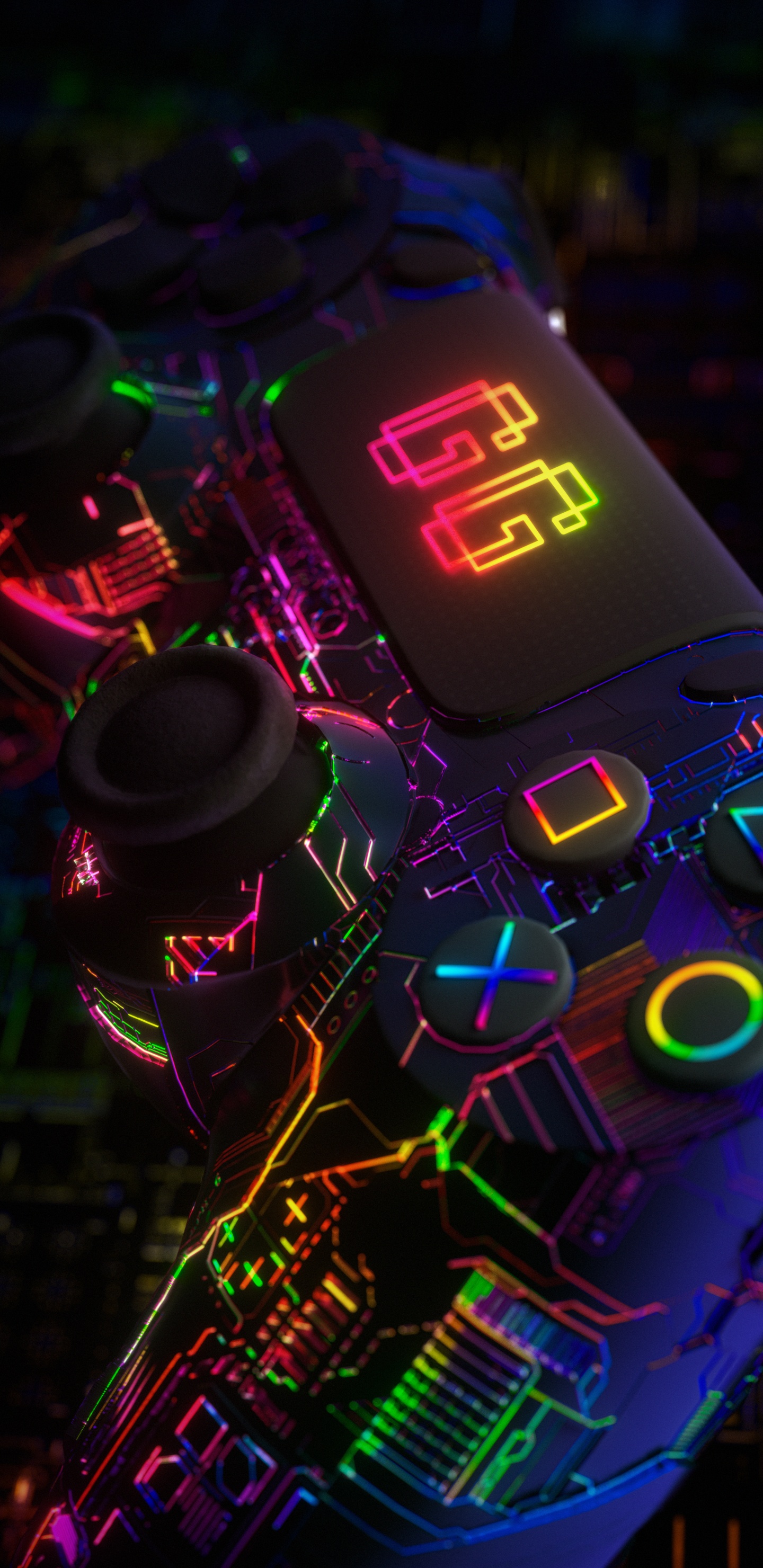 Gamer, Purple, Electronic Instrument, Music, Entertainment. Wallpaper in 1440x2960 Resolution