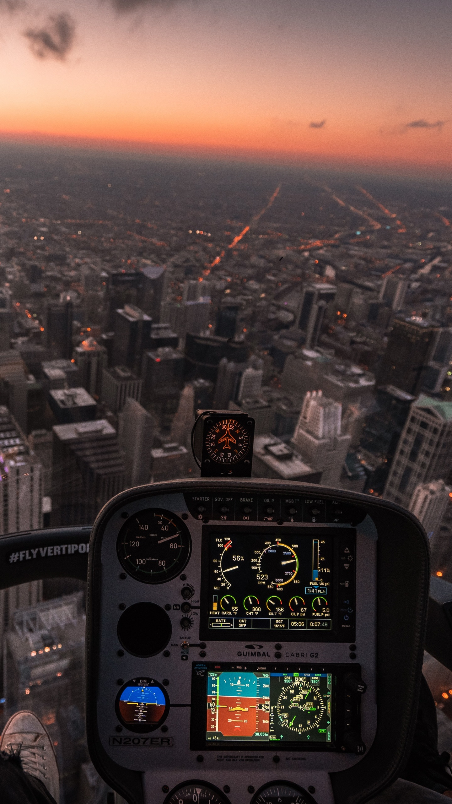 Aerial View of City Buildings During Daytime. Wallpaper in 1440x2560 Resolution