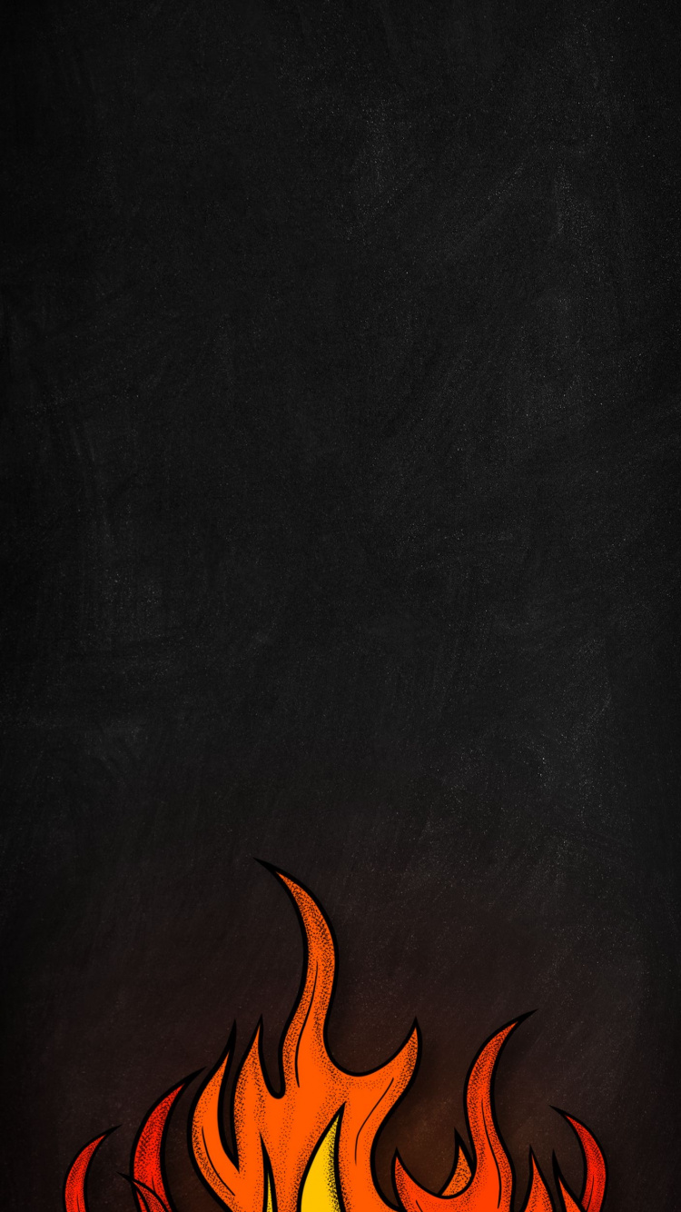 Orange, Visual Arts, Graphics, Amber, Heat. Wallpaper in 750x1334 Resolution