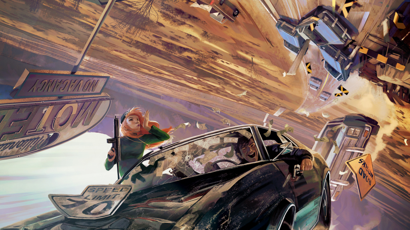 Illustration, Artiste, Art, Illustrator, Conception. Wallpaper in 1366x768 Resolution