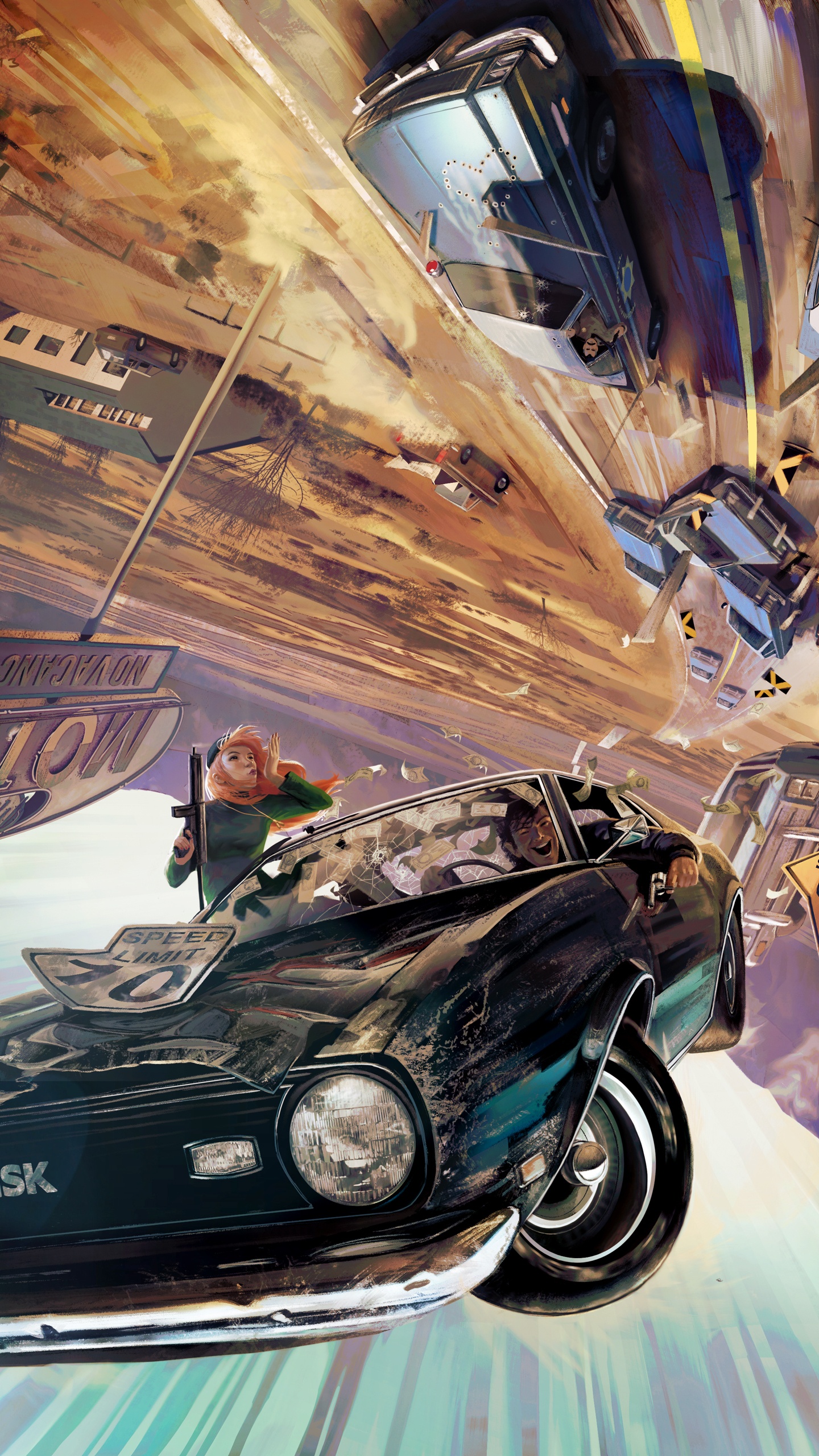 Ilustración, Artista, Arte, Illustrator, Diseño. Wallpaper in 1440x2560 Resolution