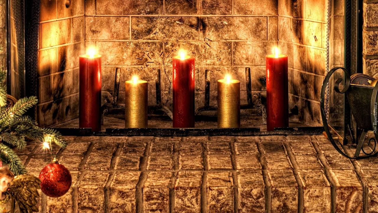 Christmas Day, Lighting, Candle, Holiday, Christmas. Wallpaper in 1280x720 Resolution