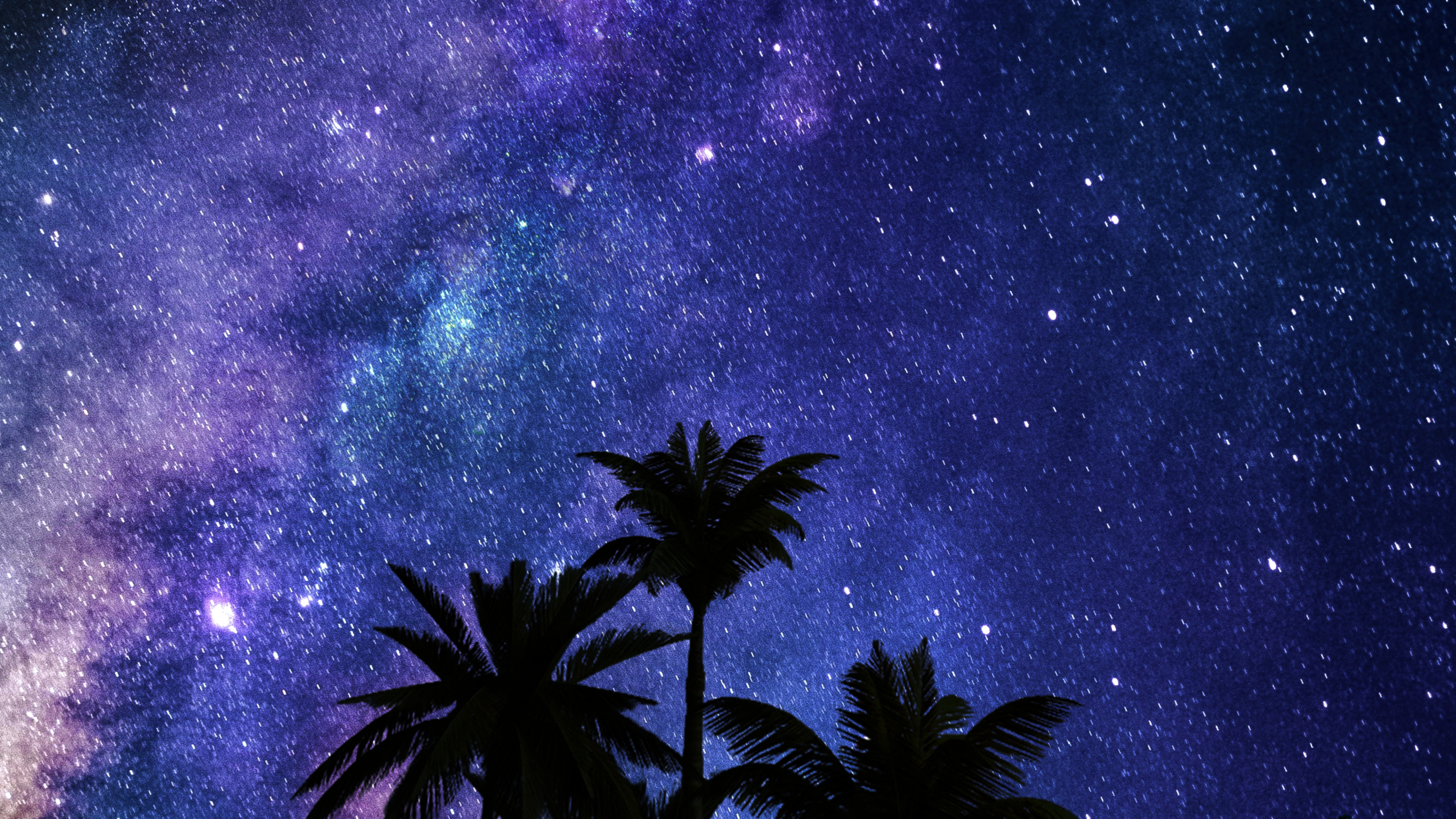 Voie Lactée, L'astronomie, Atmosphère, Azure, Environnement Naturel. Wallpaper in 2560x1440 Resolution