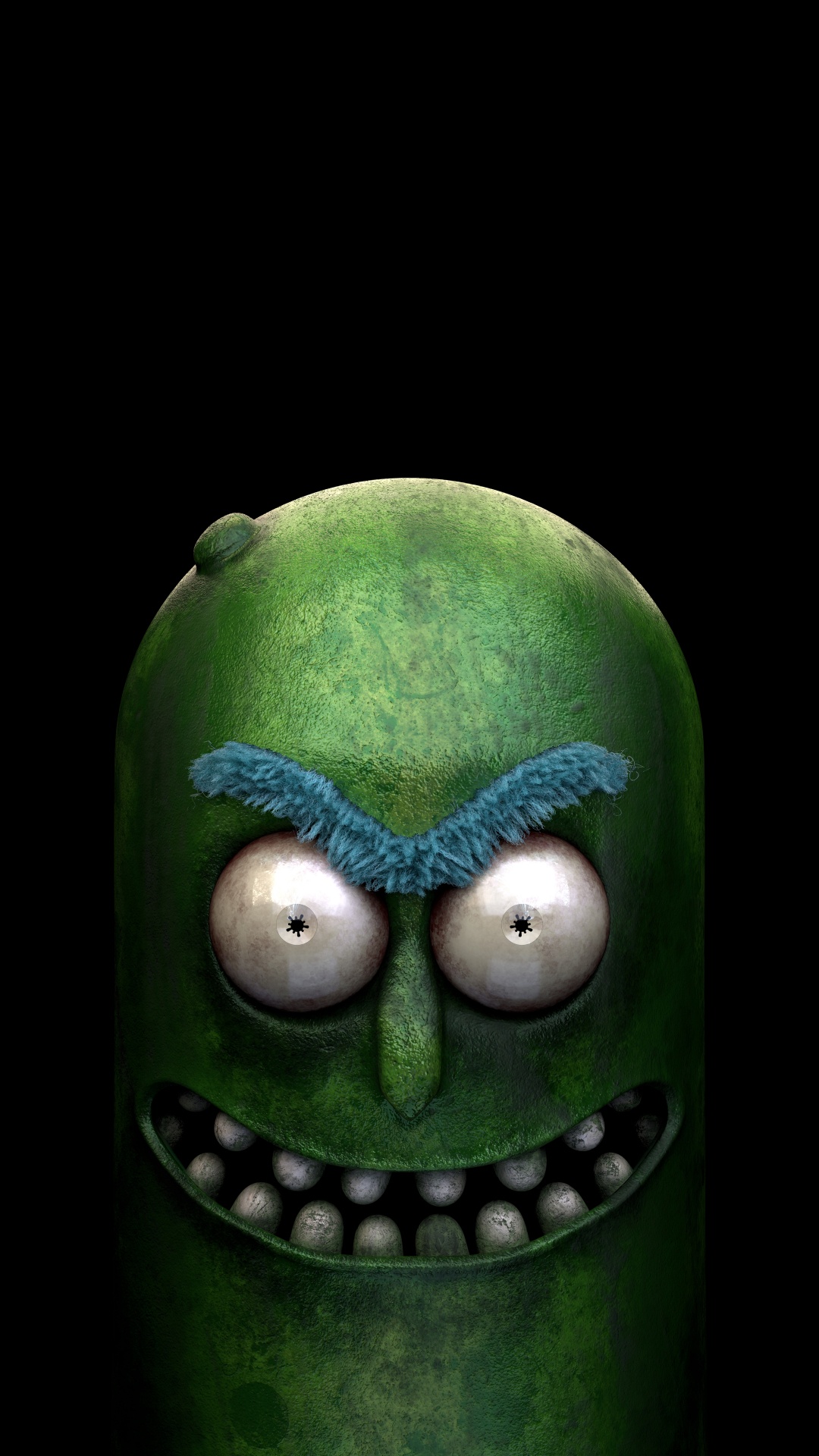 Amoled, Rick Und Morty Amoliert, Rick Sanchez, Gurke Rick, Meeseeks Und Zerstören. Wallpaper in 1080x1920 Resolution