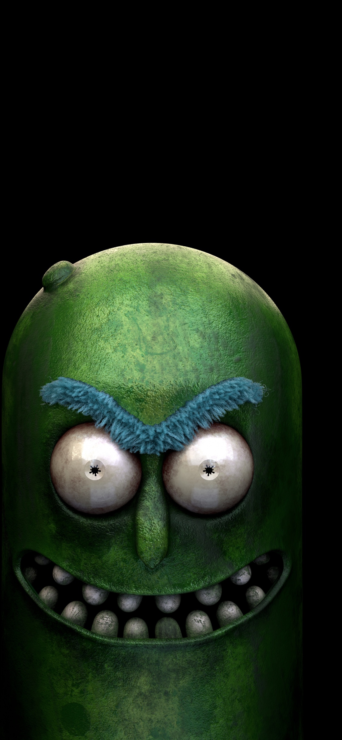 Amoled, Rick y Morty Amoled, Rick Sánchez, Pickle Rick, Meeseeks y Destroy. Wallpaper in 1125x2436 Resolution