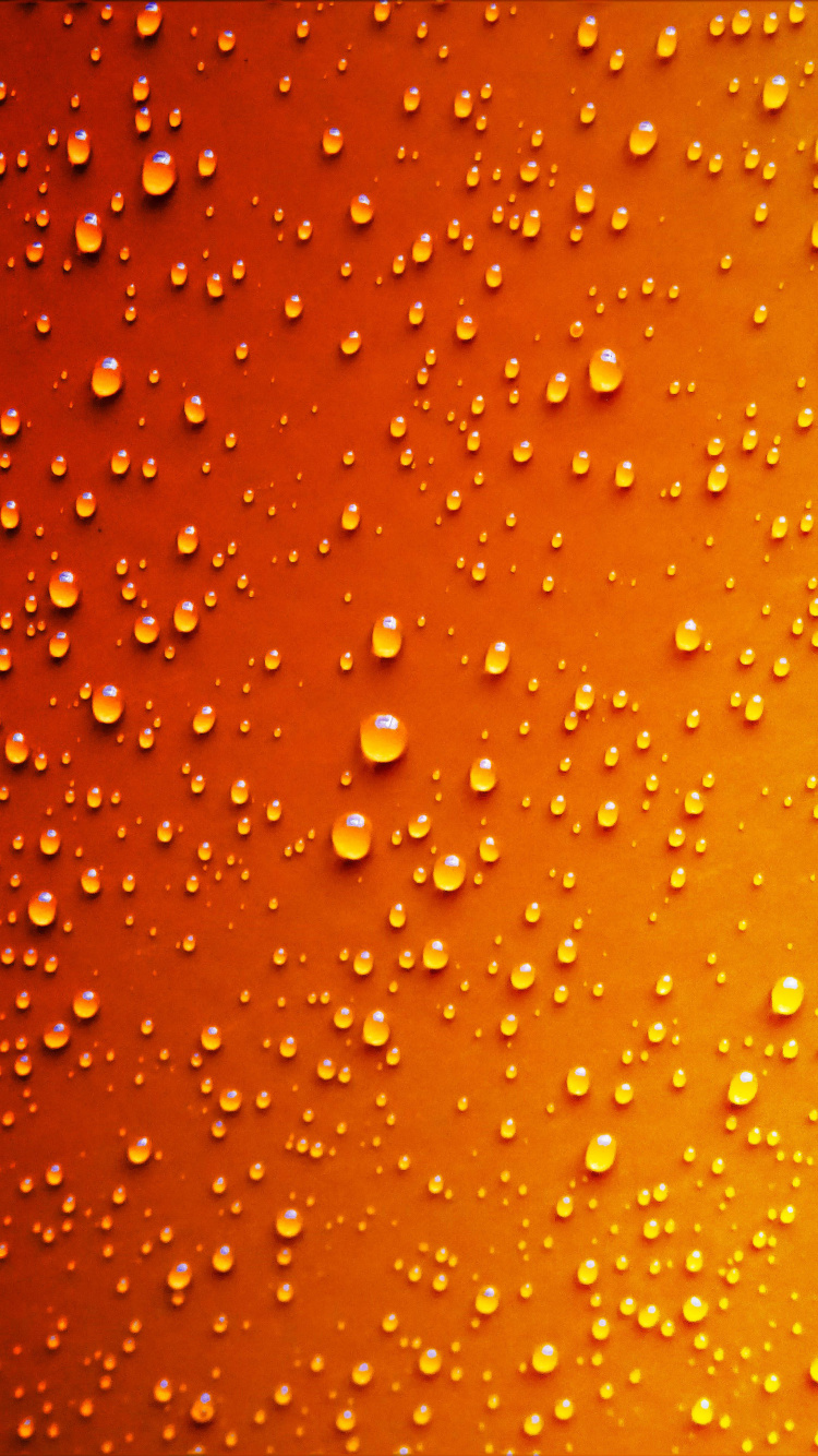 Gotas de Agua en el Panel de Vidrio. Wallpaper in 750x1334 Resolution