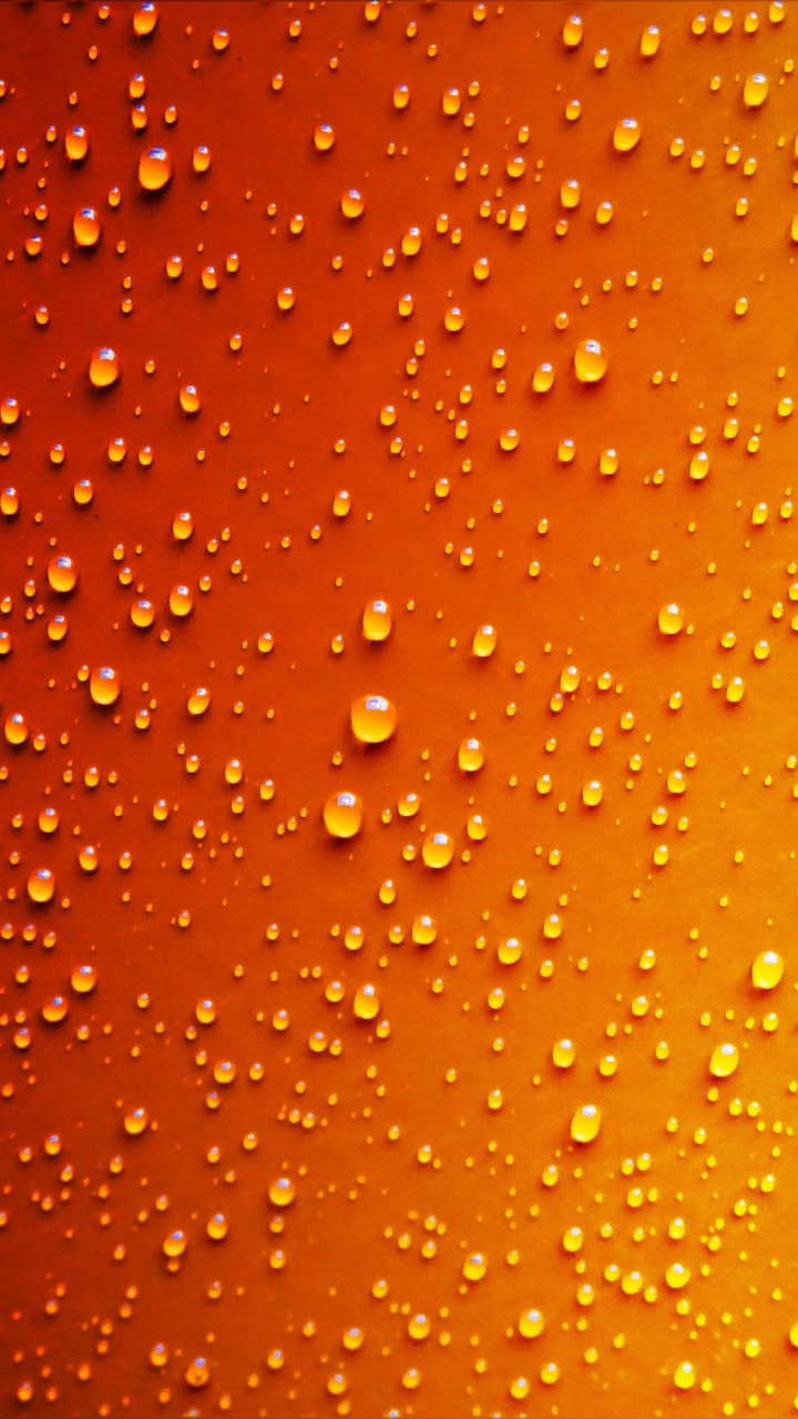 Water Droplets on Glass Panel. Wallpaper in 720x1280 Resolution