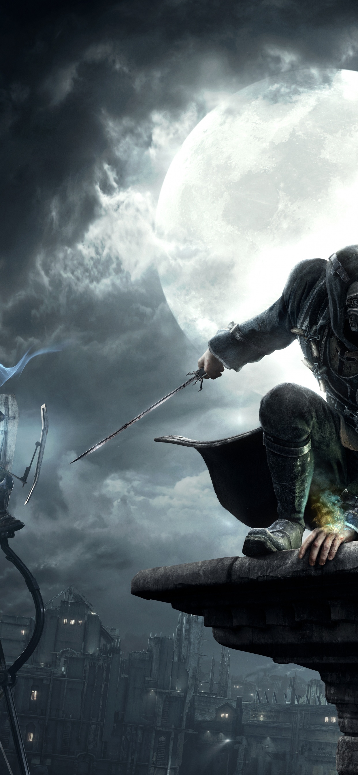 Jeu D'action Aventure, Emily Kaldwin, Composition Numérique, Jeu Pc, Dishonored 2. Wallpaper in 1242x2688 Resolution