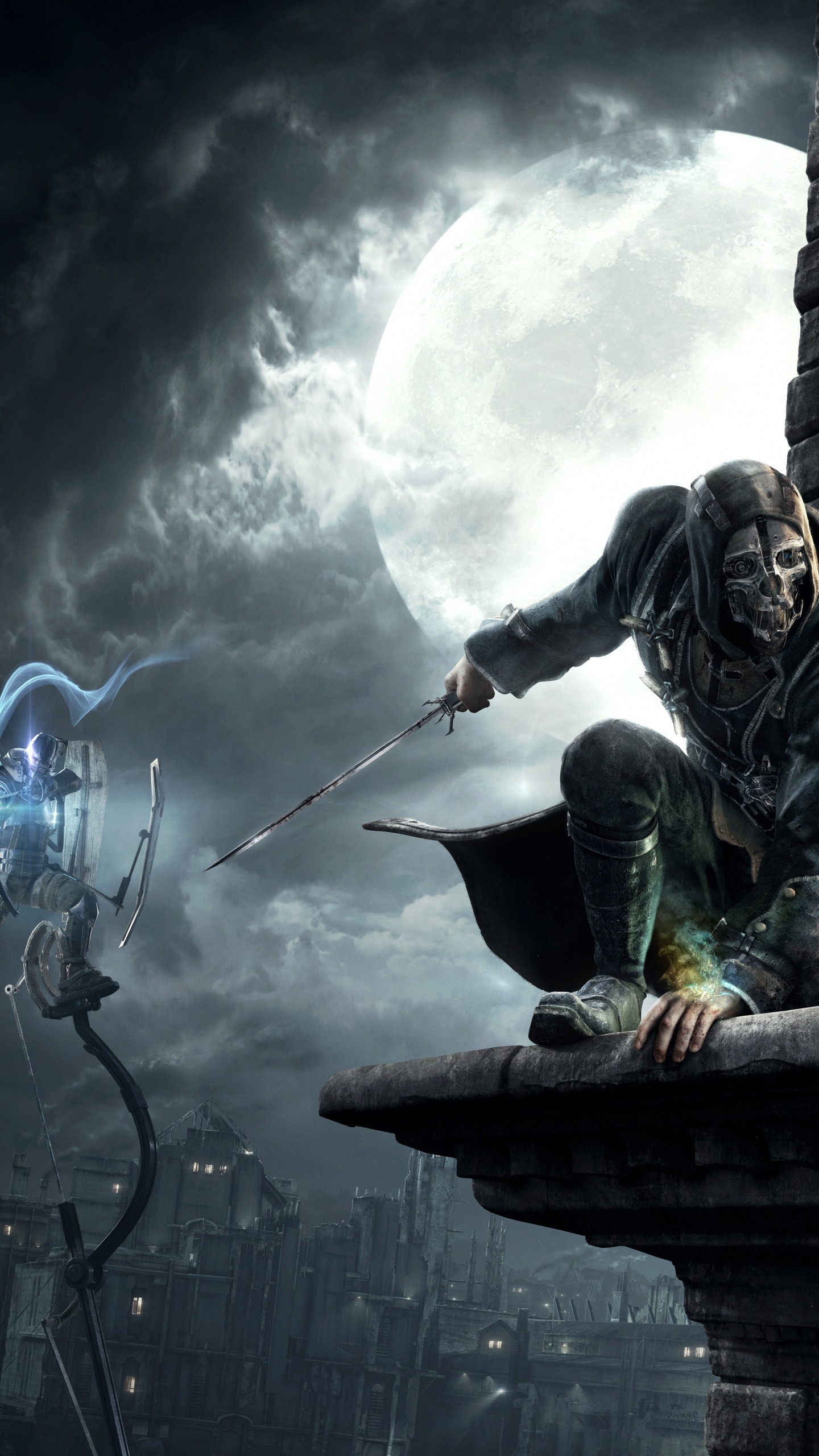 Juego de Aventura de Acción, Emily Kaldwin, Composición Digital, Juego de Pc, Dishonored 2. Wallpaper in 1440x2560 Resolution